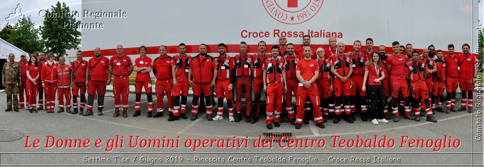 Settimo T.se 7 Giugno 2019 - Rinascita Centro Teobaldo Fenoglio - Croce Rossa Italiana - Comitato Regionale del Piemonte