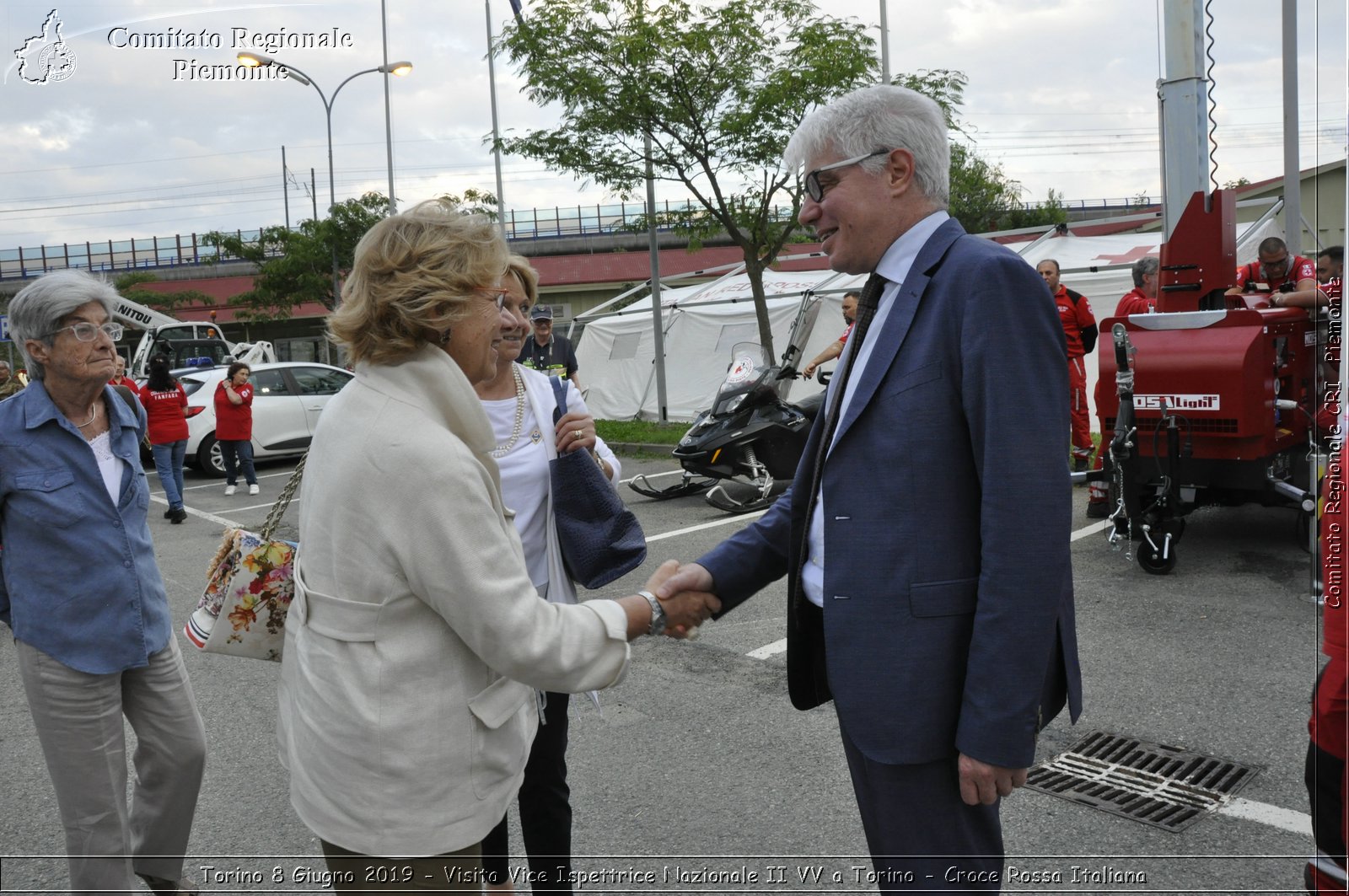 Torino 8 Giugno 2019 - Visita Vice Ispettrice II VV a Torino - Croce Rossa Italiana - Comitato Regionale del Piemonte