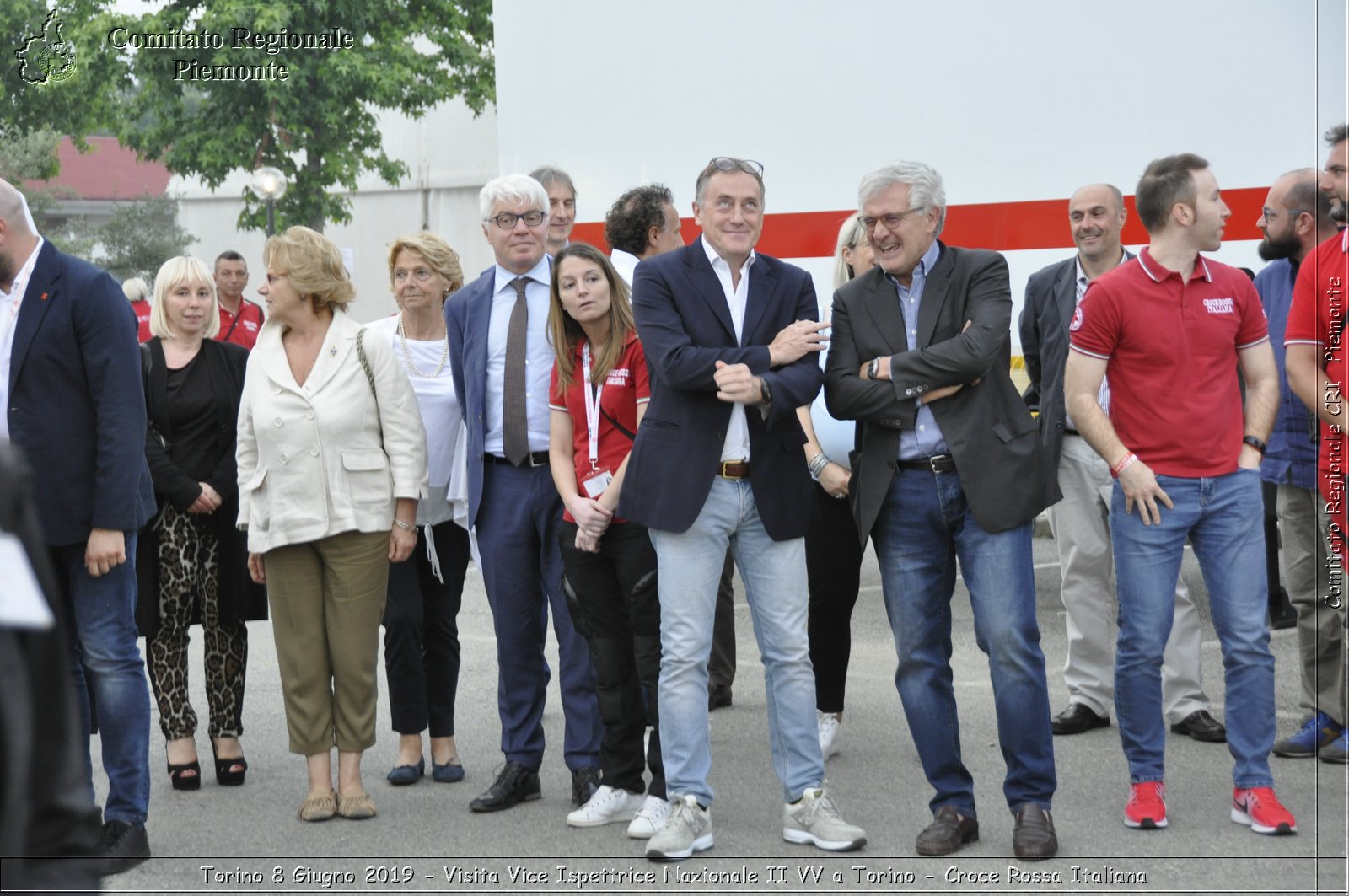 Torino 8 Giugno 2019 - Visita Vice Ispettrice II VV a Torino - Croce Rossa Italiana - Comitato Regionale del Piemonte