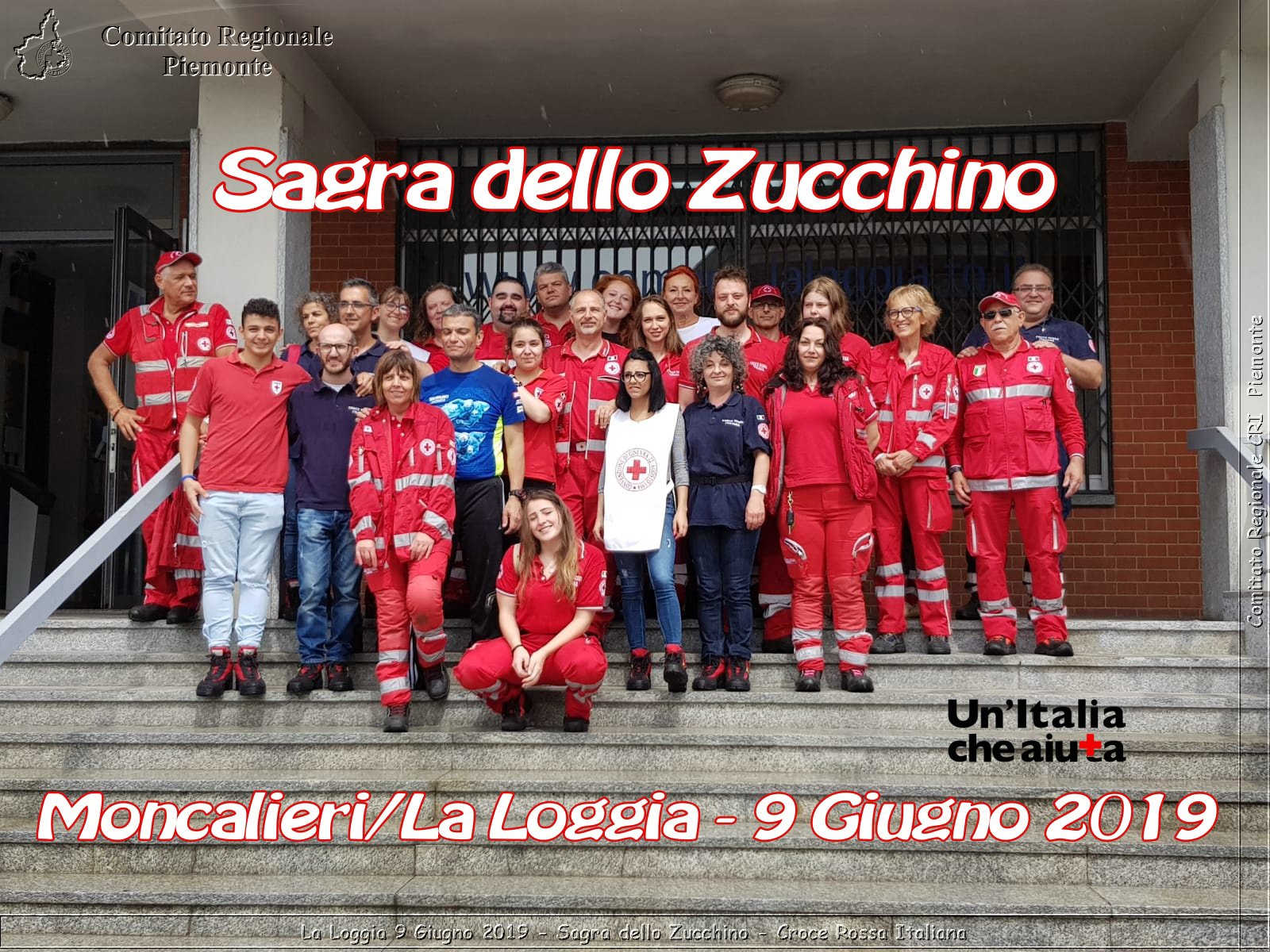 La Loggia 9 Giugno 2019 - Sagra dello Zucchino - Croce Rossa Italiana - Comitato Regionale del Piemonte