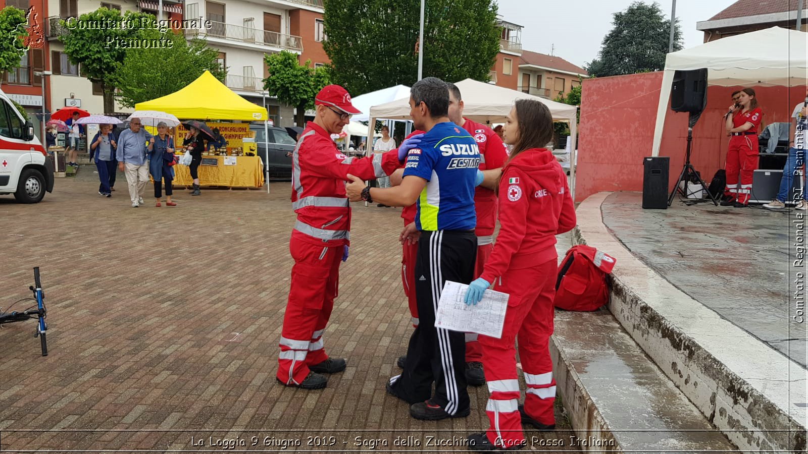 La Loggia 9 Giugno 2019 - Sagra dello Zucchino - Croce Rossa Italiana - Comitato Regionale del Piemonte