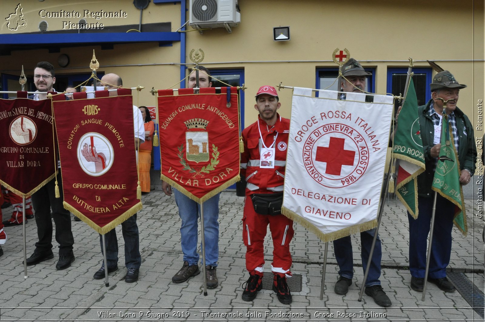 Villar Dora 9 Giugno 2019 - Trentennale dalla Fondazione - Croce Rossa Italiana - Comitato Regionale del Piemonte