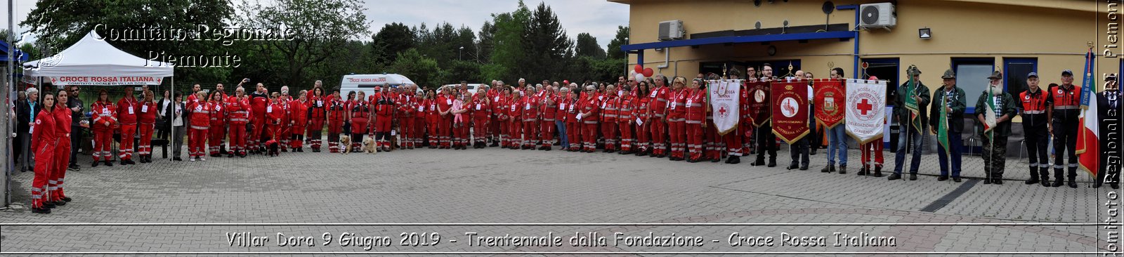 Villar Dora 9 Giugno 2019 - Trentennale dalla Fondazione - Croce Rossa Italiana - Comitato Regionale del Piemonte