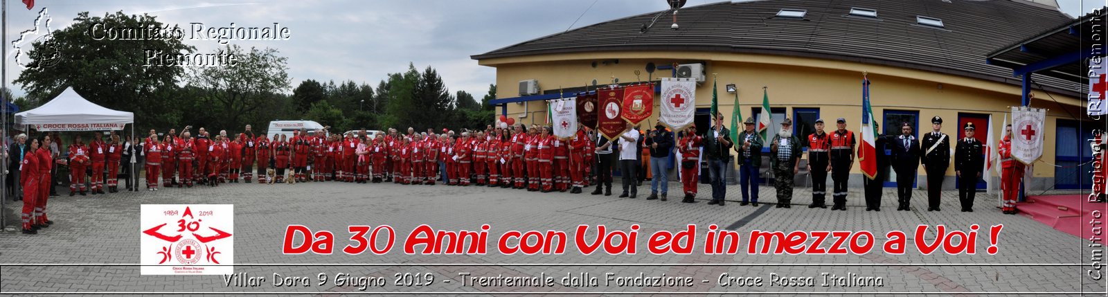 Villar Dora 9 Giugno 2019 - Trentennale dalla Fondazione - Croce Rossa Italiana - Comitato Regionale del Piemonte