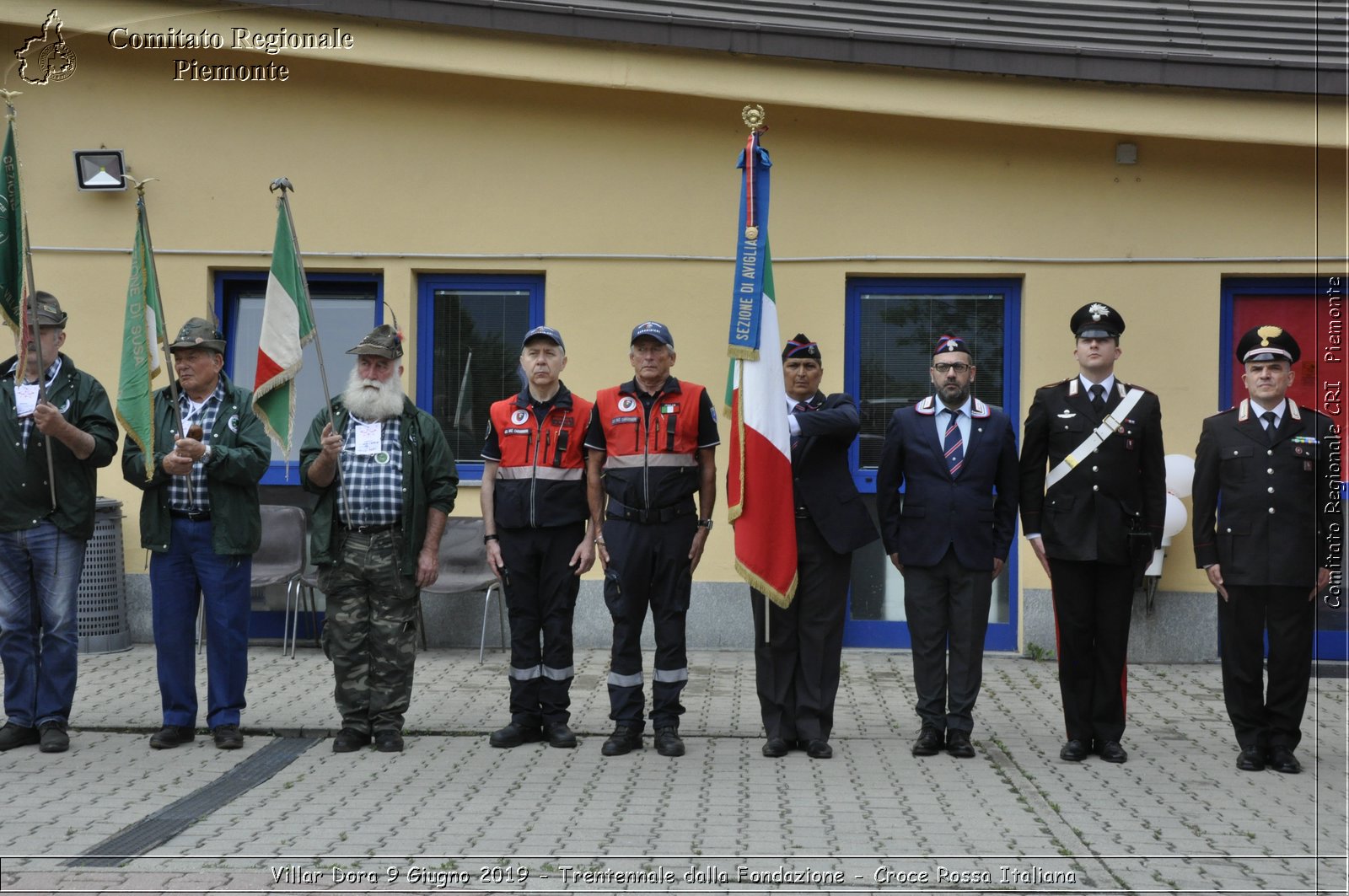 Villar Dora 9 Giugno 2019 - Trentennale dalla Fondazione - Croce Rossa Italiana - Comitato Regionale del Piemonte