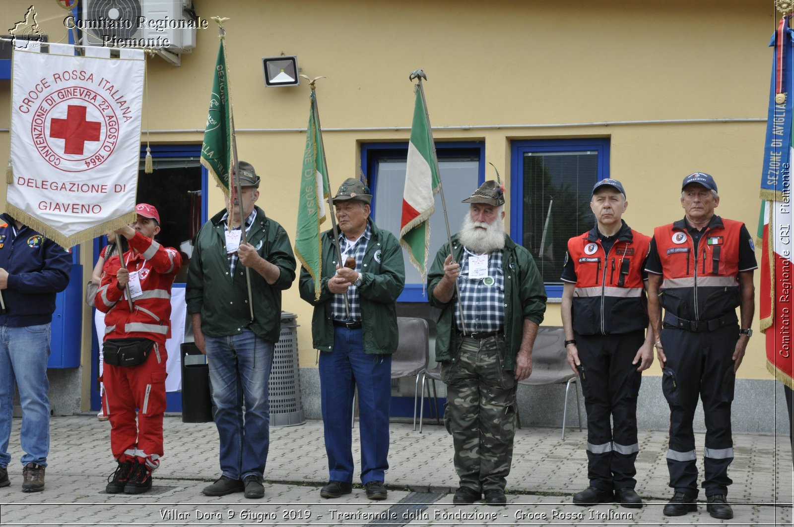 Villar Dora 9 Giugno 2019 - Trentennale dalla Fondazione - Croce Rossa Italiana - Comitato Regionale del Piemonte