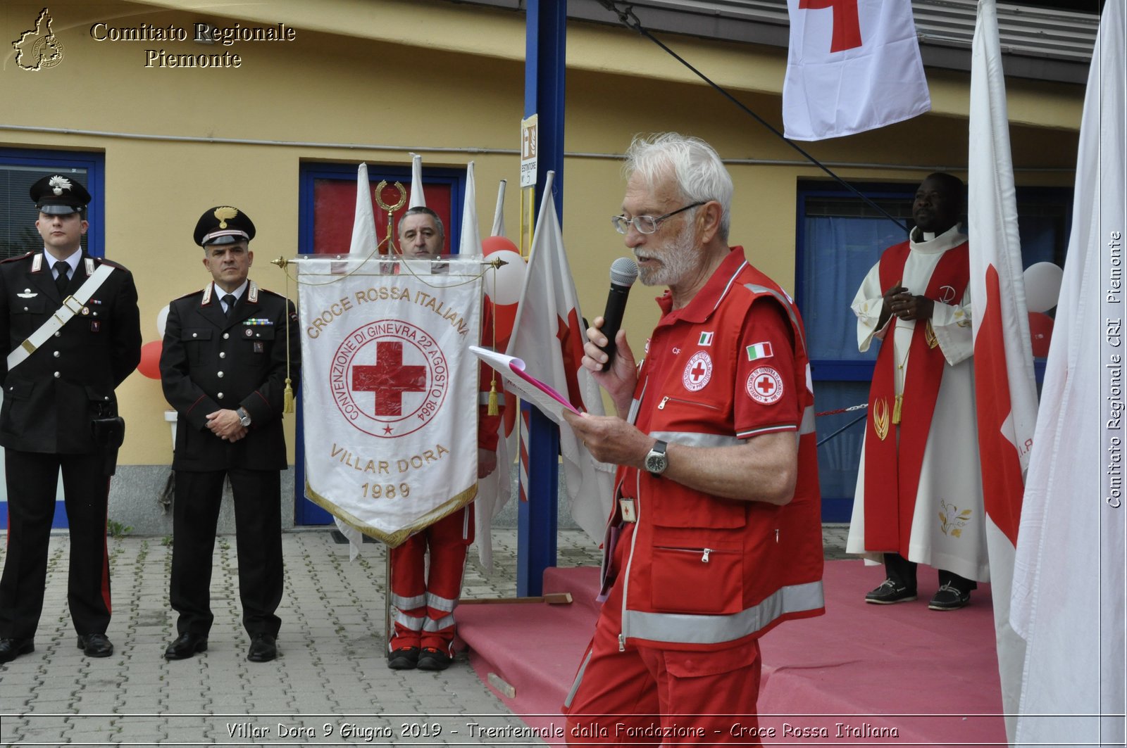 Villar Dora 9 Giugno 2019 - Trentennale dalla Fondazione - Croce Rossa Italiana - Comitato Regionale del Piemonte