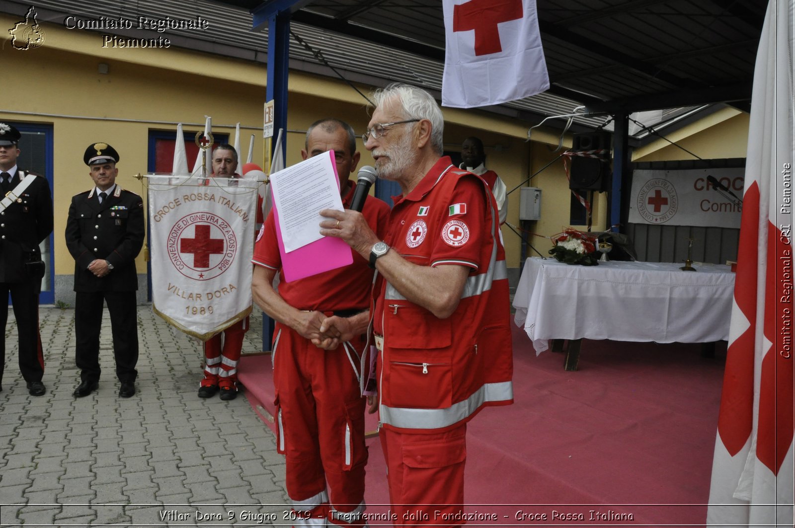 Villar Dora 9 Giugno 2019 - Trentennale dalla Fondazione - Croce Rossa Italiana - Comitato Regionale del Piemonte