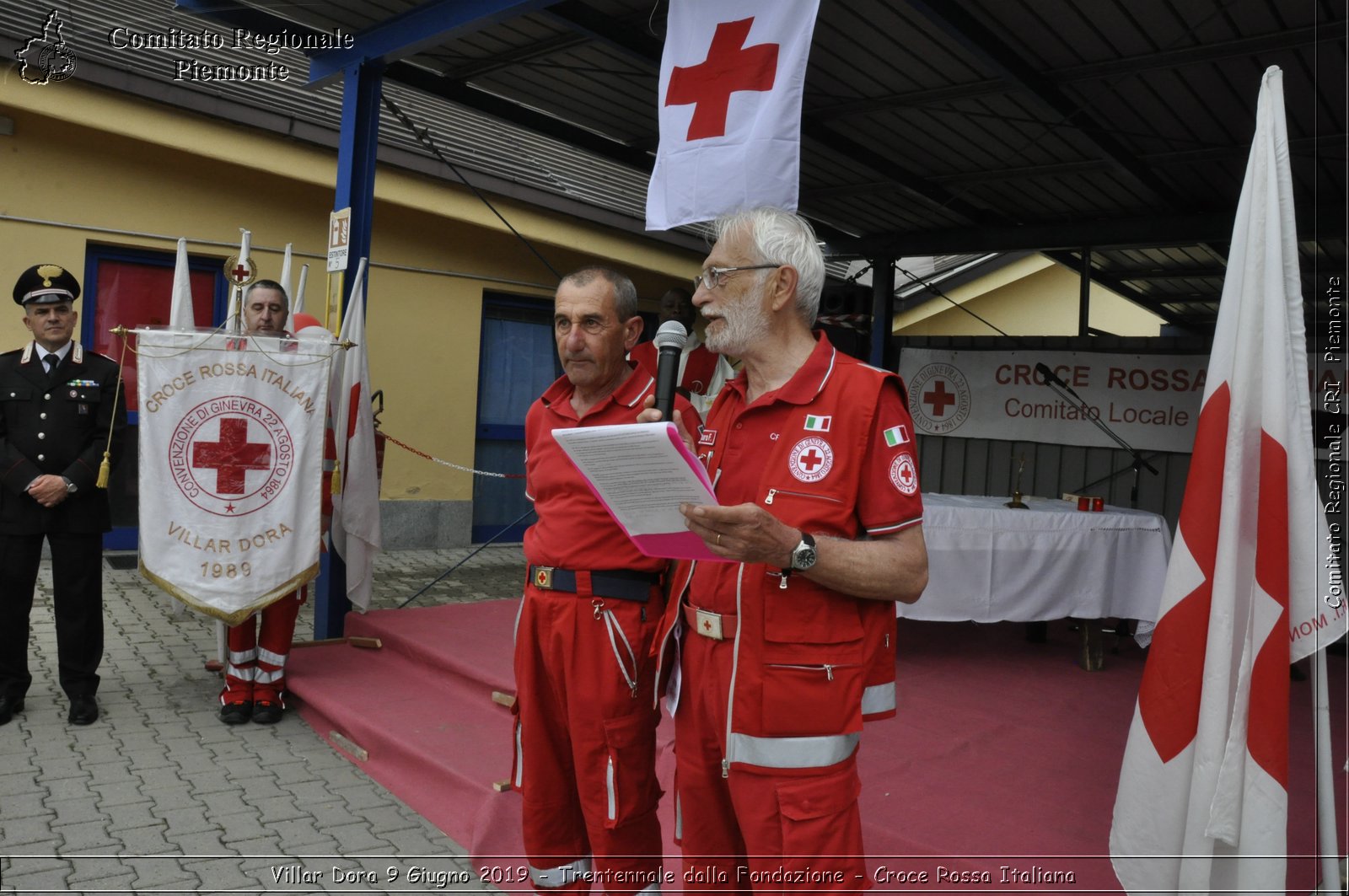 Villar Dora 9 Giugno 2019 - Trentennale dalla Fondazione - Croce Rossa Italiana - Comitato Regionale del Piemonte