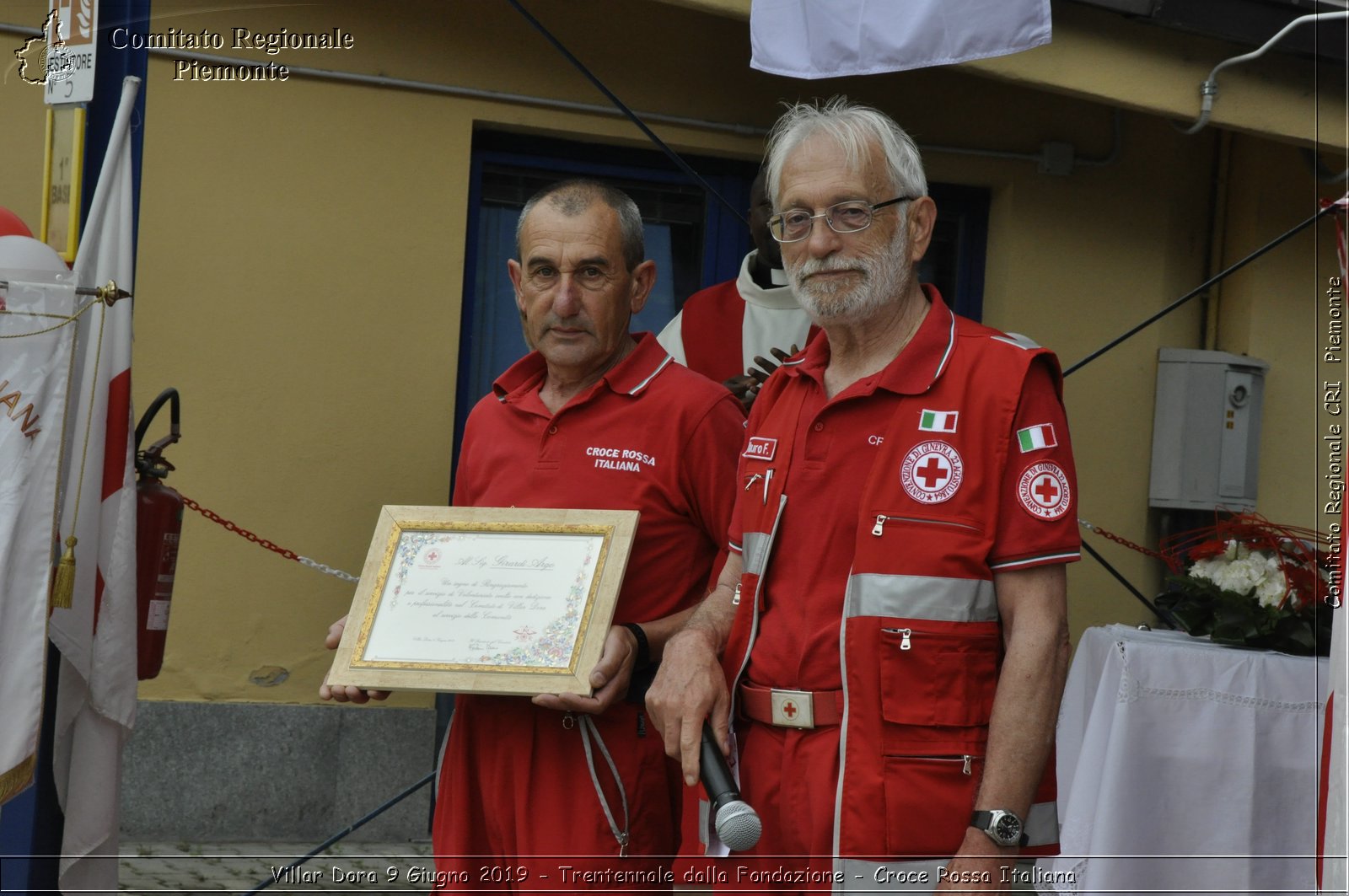 Villar Dora 9 Giugno 2019 - Trentennale dalla Fondazione - Croce Rossa Italiana - Comitato Regionale del Piemonte