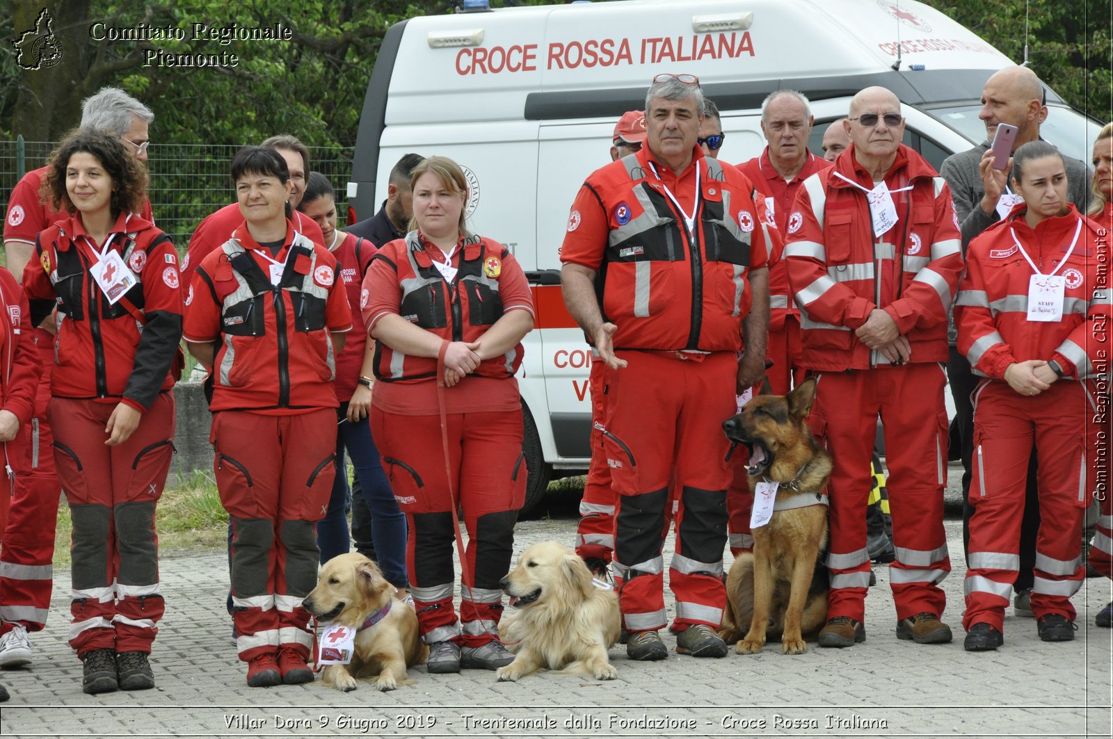 Villar Dora 9 Giugno 2019 - Trentennale dalla Fondazione - Croce Rossa Italiana - Comitato Regionale del Piemonte