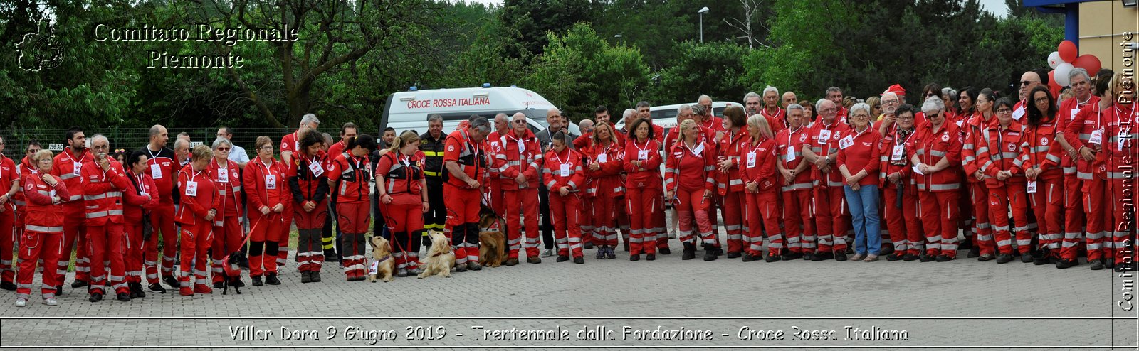 Villar Dora 9 Giugno 2019 - Trentennale dalla Fondazione - Croce Rossa Italiana - Comitato Regionale del Piemonte