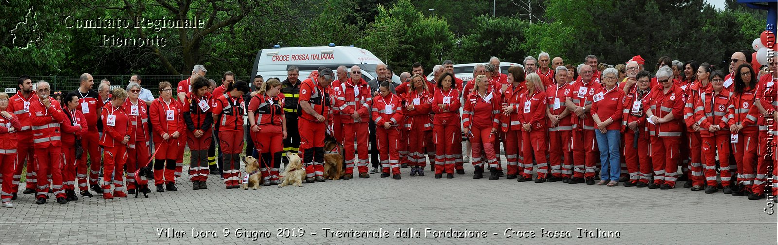 Villar Dora 9 Giugno 2019 - Trentennale dalla Fondazione - Croce Rossa Italiana - Comitato Regionale del Piemonte