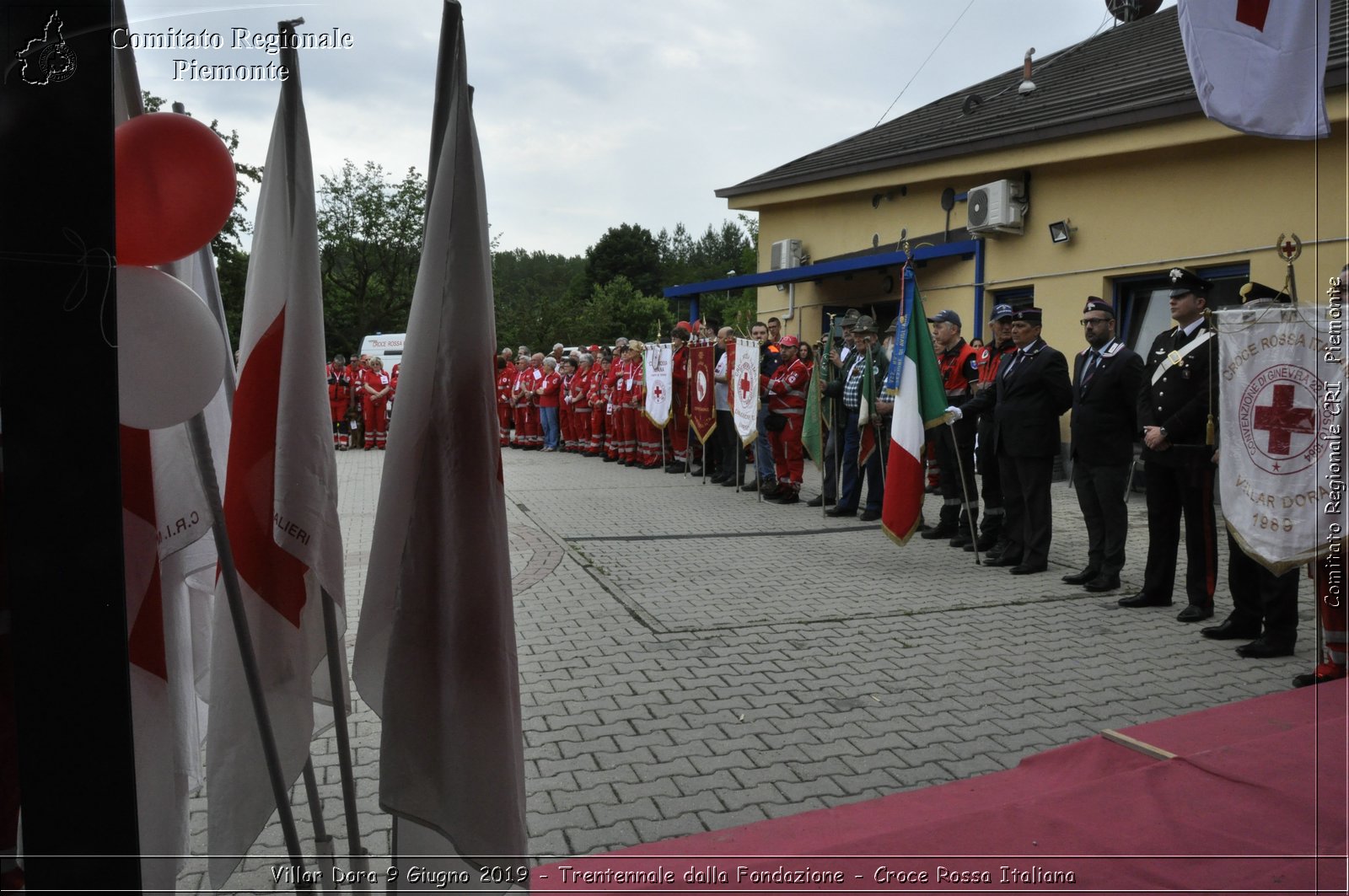 Villar Dora 9 Giugno 2019 - Trentennale dalla Fondazione - Croce Rossa Italiana - Comitato Regionale del Piemonte