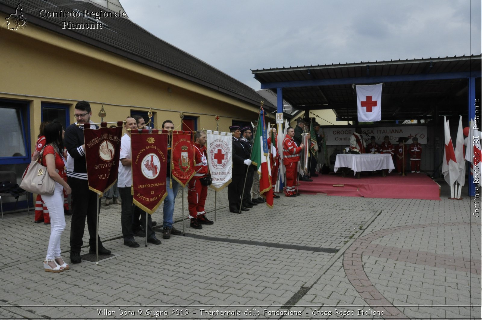 Villar Dora 9 Giugno 2019 - Trentennale dalla Fondazione - Croce Rossa Italiana - Comitato Regionale del Piemonte