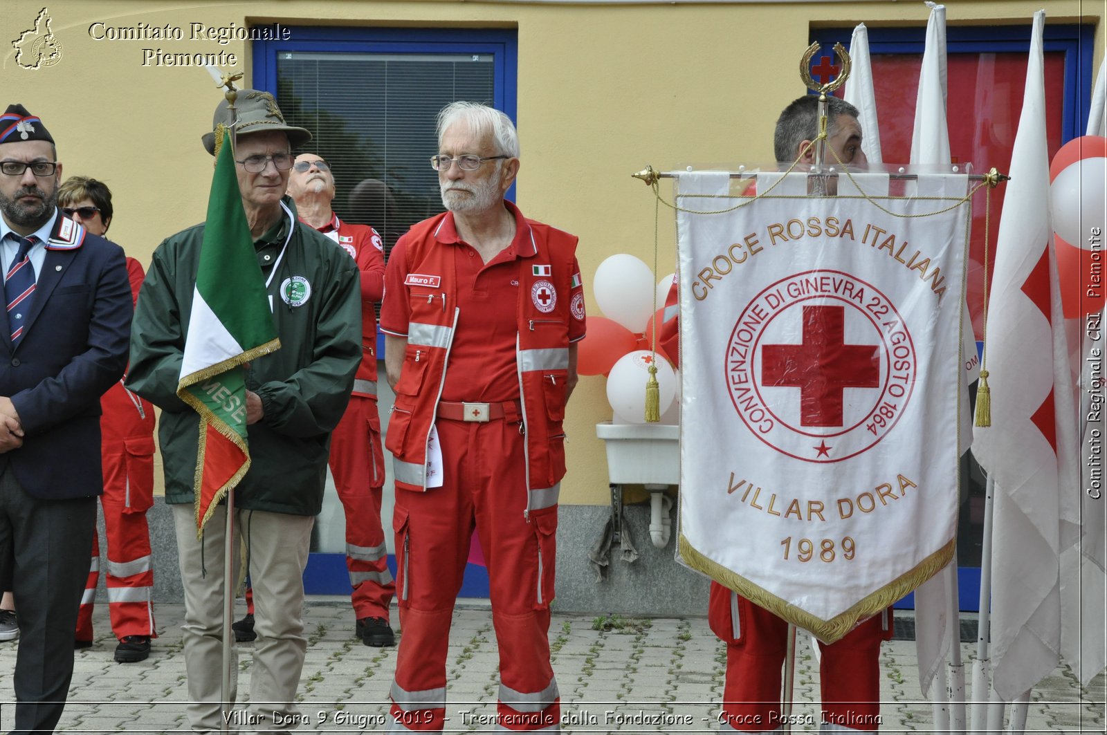 Villar Dora 9 Giugno 2019 - Trentennale dalla Fondazione - Croce Rossa Italiana - Comitato Regionale del Piemonte