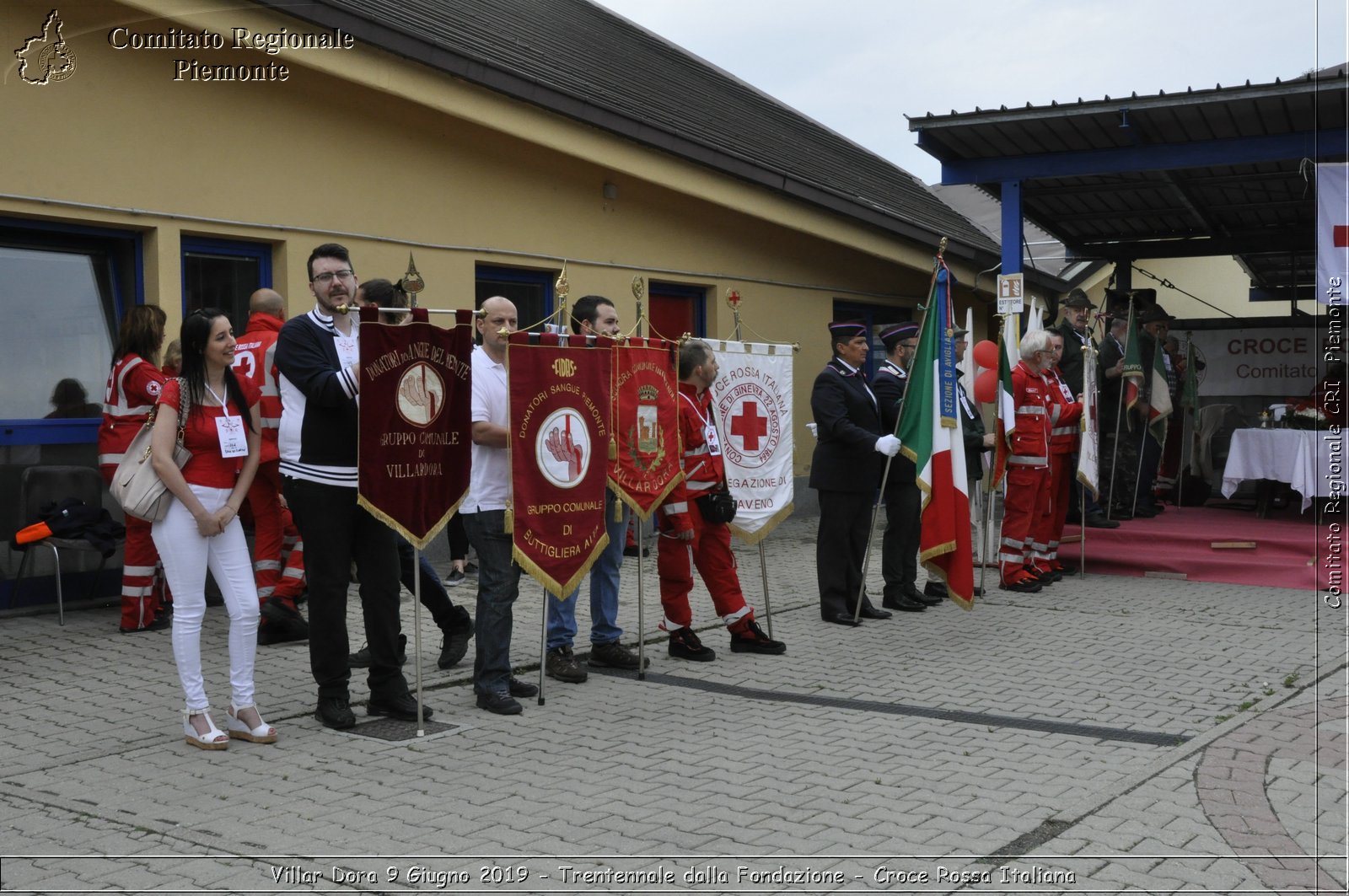 Villar Dora 9 Giugno 2019 - Trentennale dalla Fondazione - Croce Rossa Italiana - Comitato Regionale del Piemonte