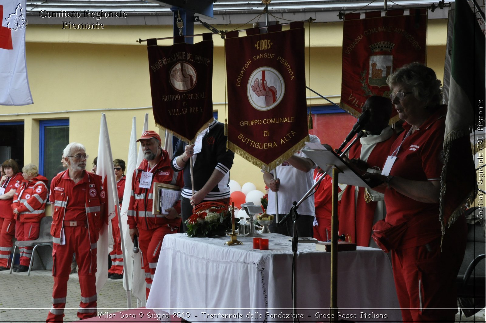 Villar Dora 9 Giugno 2019 - Trentennale dalla Fondazione - Croce Rossa Italiana - Comitato Regionale del Piemonte