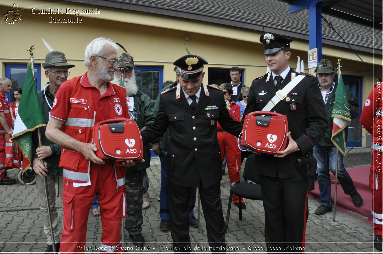 Villar Dora 9 Giugno 2019 - Trentennale dalla Fondazione - Croce Rossa Italiana - Comitato Regionale del Piemonte