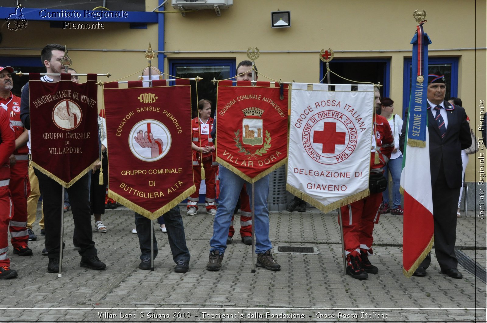 Villar Dora 9 Giugno 2019 - Trentennale dalla Fondazione - Croce Rossa Italiana - Comitato Regionale del Piemonte