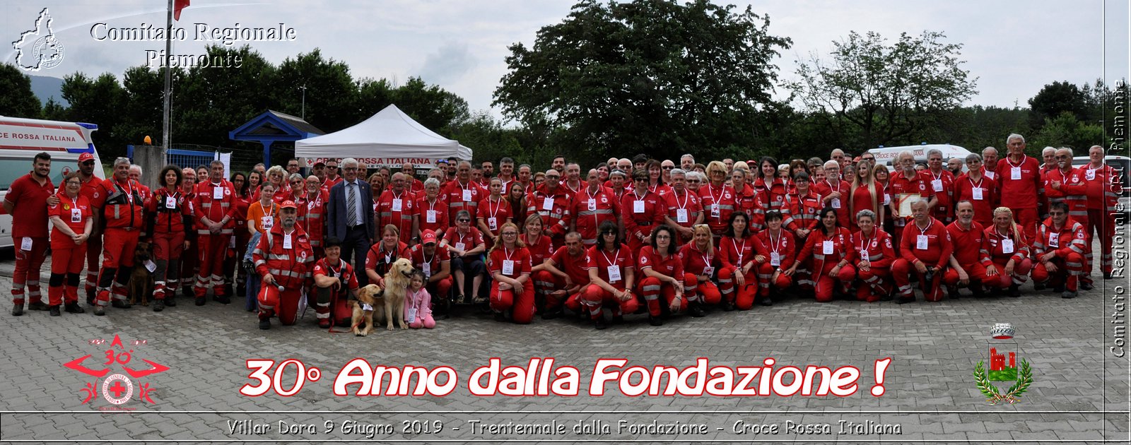 Villar Dora 9 Giugno 2019 - Trentennale dalla Fondazione - Croce Rossa Italiana - Comitato Regionale del Piemonte