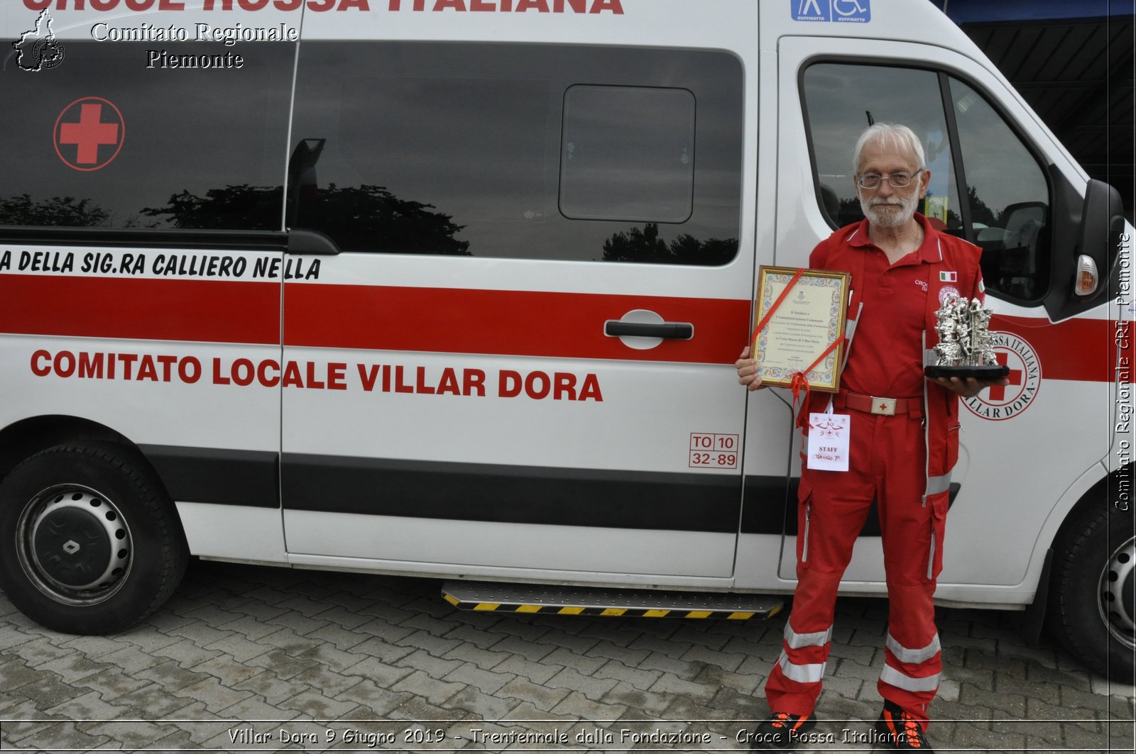 Villar Dora 9 Giugno 2019 - Trentennale dalla Fondazione - Croce Rossa Italiana - Comitato Regionale del Piemonte