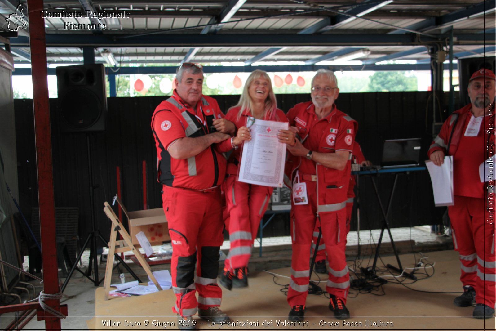 Villar Dora 9 Giugno 2019 - Le premiazioni dei Volontari - Croce Rossa Italiana - Comitato Regionale del Piemonte