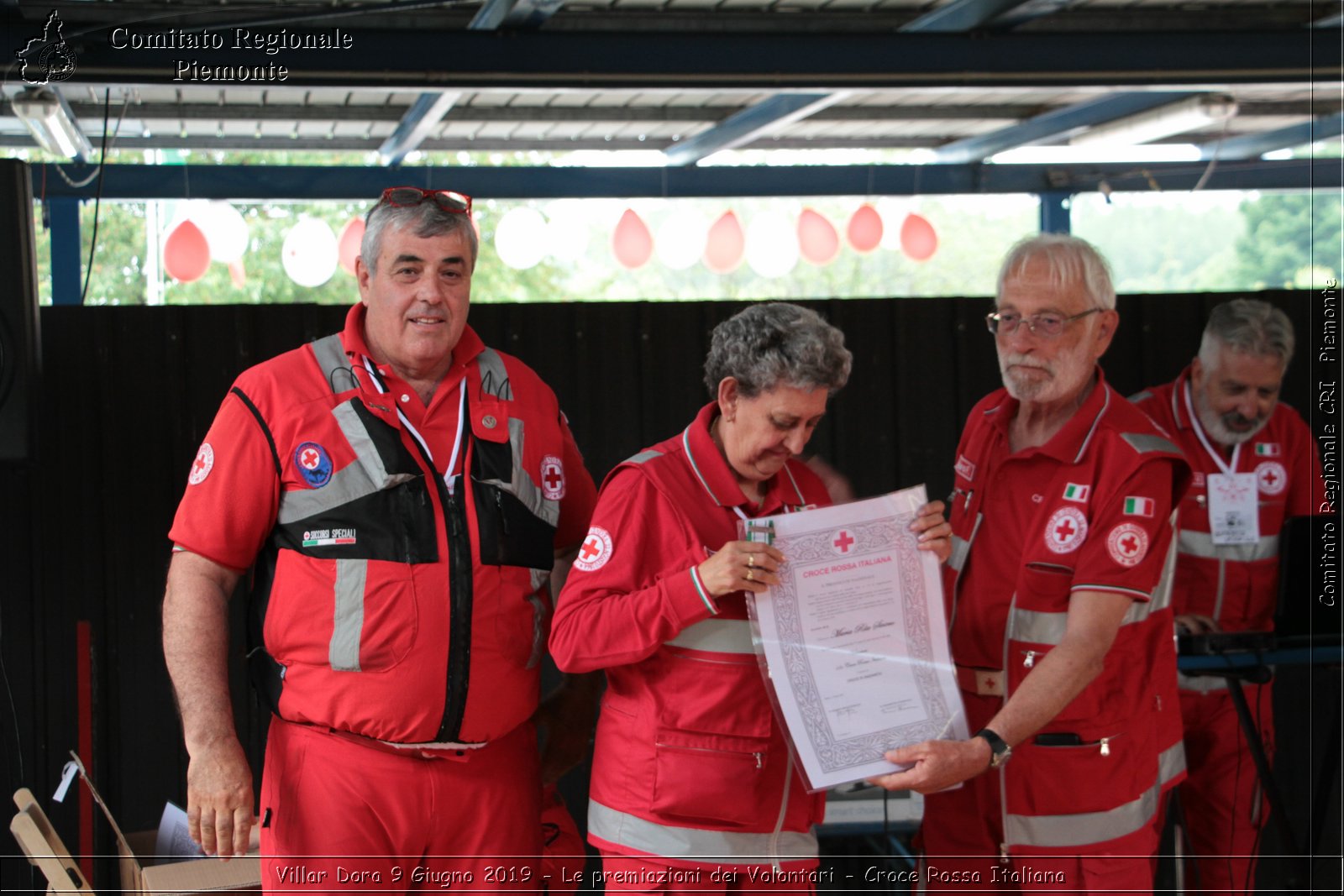 Villar Dora 9 Giugno 2019 - Le premiazioni dei Volontari - Croce Rossa Italiana - Comitato Regionale del Piemonte