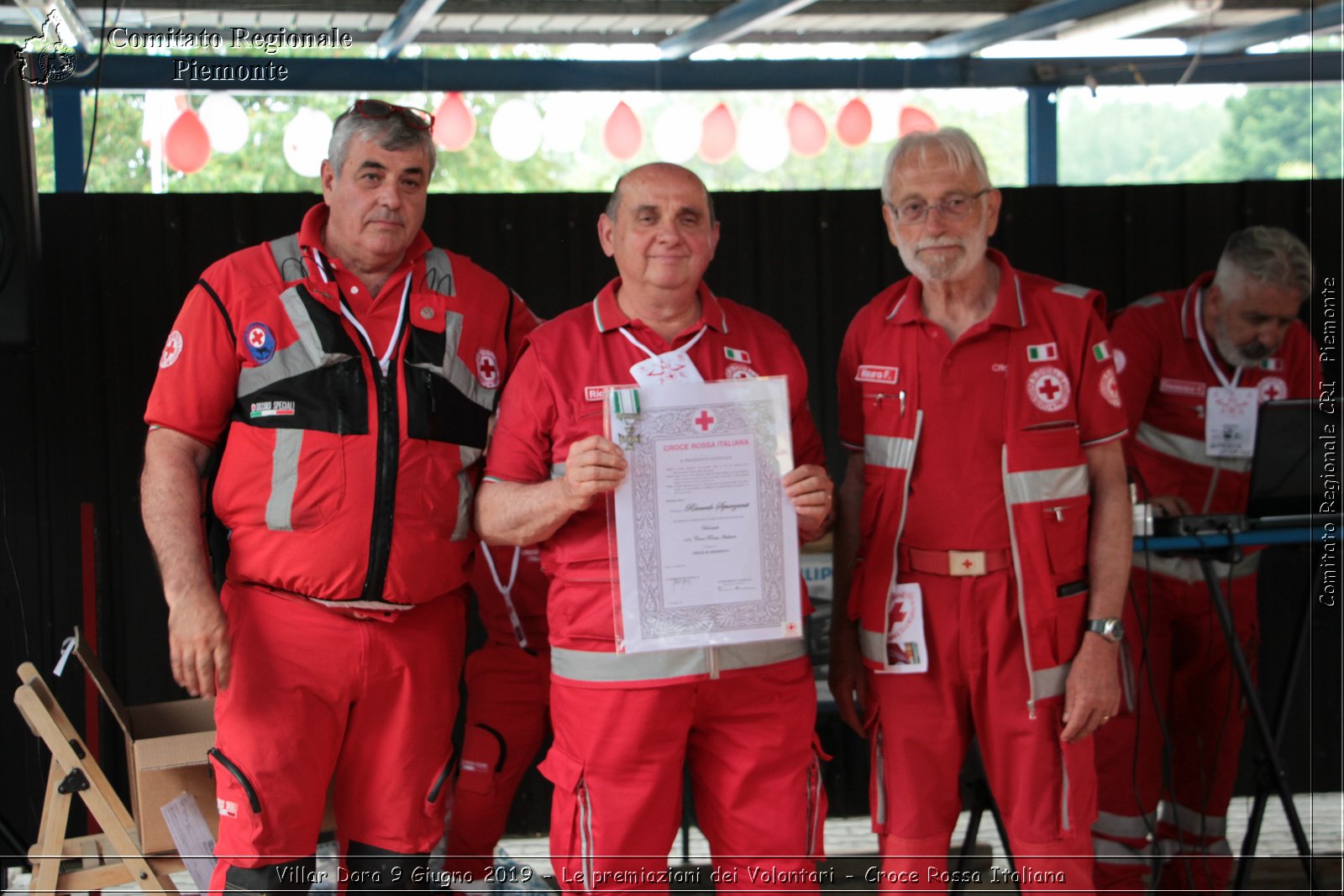 Villar Dora 9 Giugno 2019 - Le premiazioni dei Volontari - Croce Rossa Italiana - Comitato Regionale del Piemonte