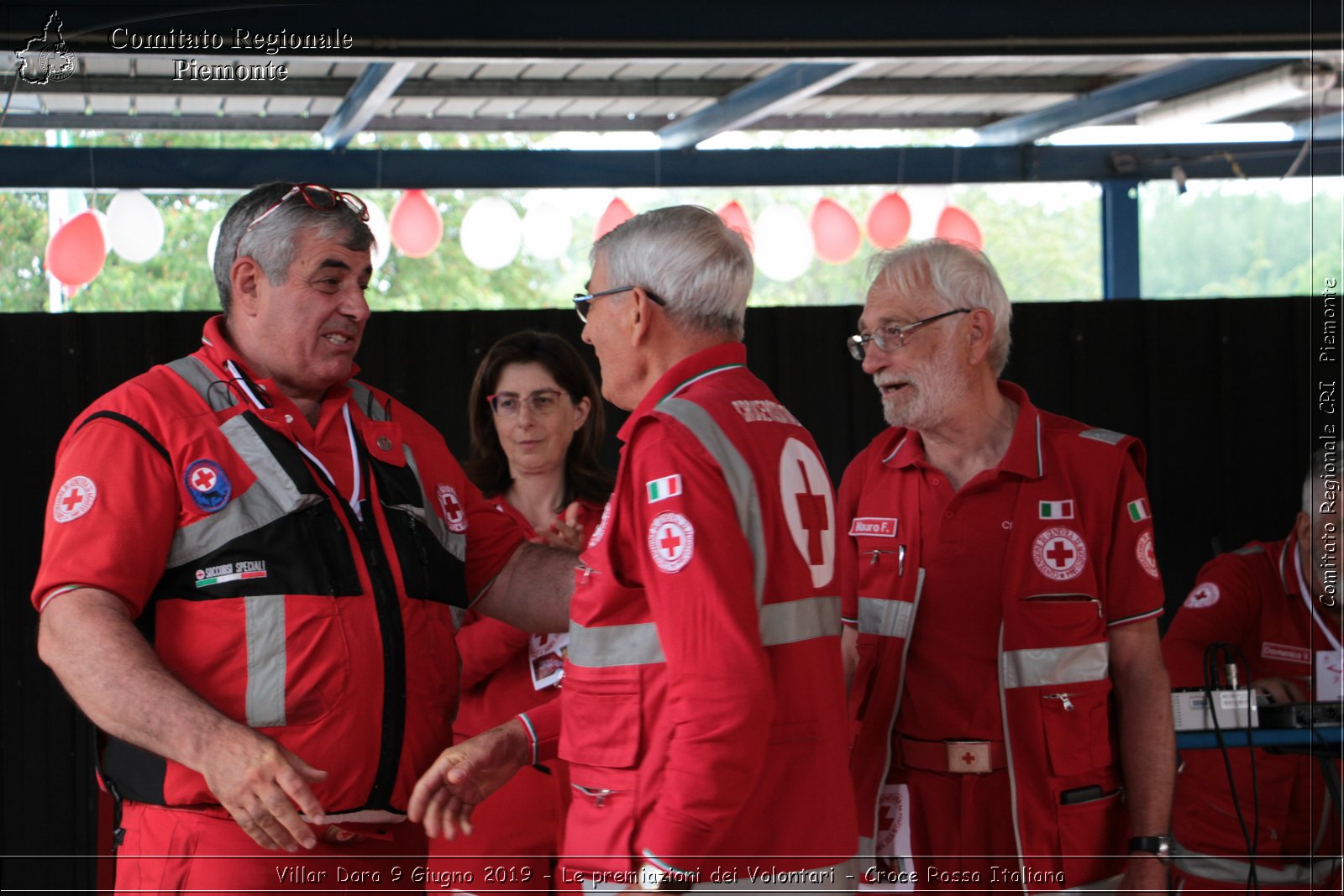 Villar Dora 9 Giugno 2019 - Le premiazioni dei Volontari - Croce Rossa Italiana - Comitato Regionale del Piemonte