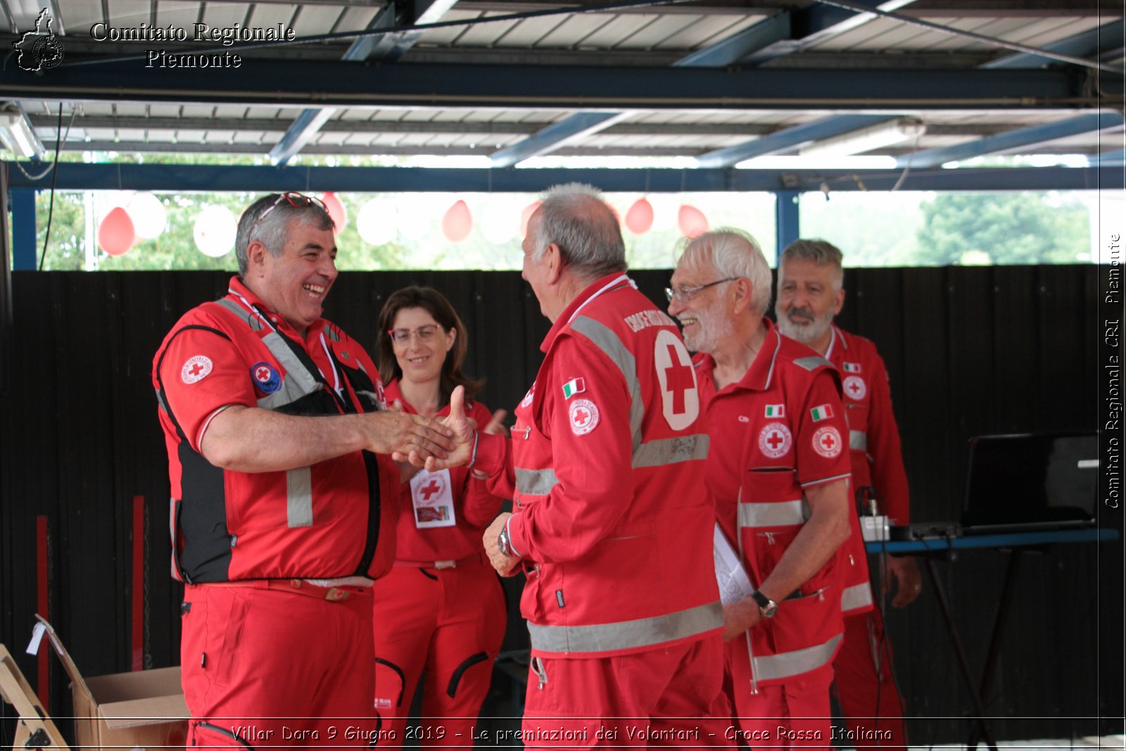 Villar Dora 9 Giugno 2019 - Le premiazioni dei Volontari - Croce Rossa Italiana - Comitato Regionale del Piemonte