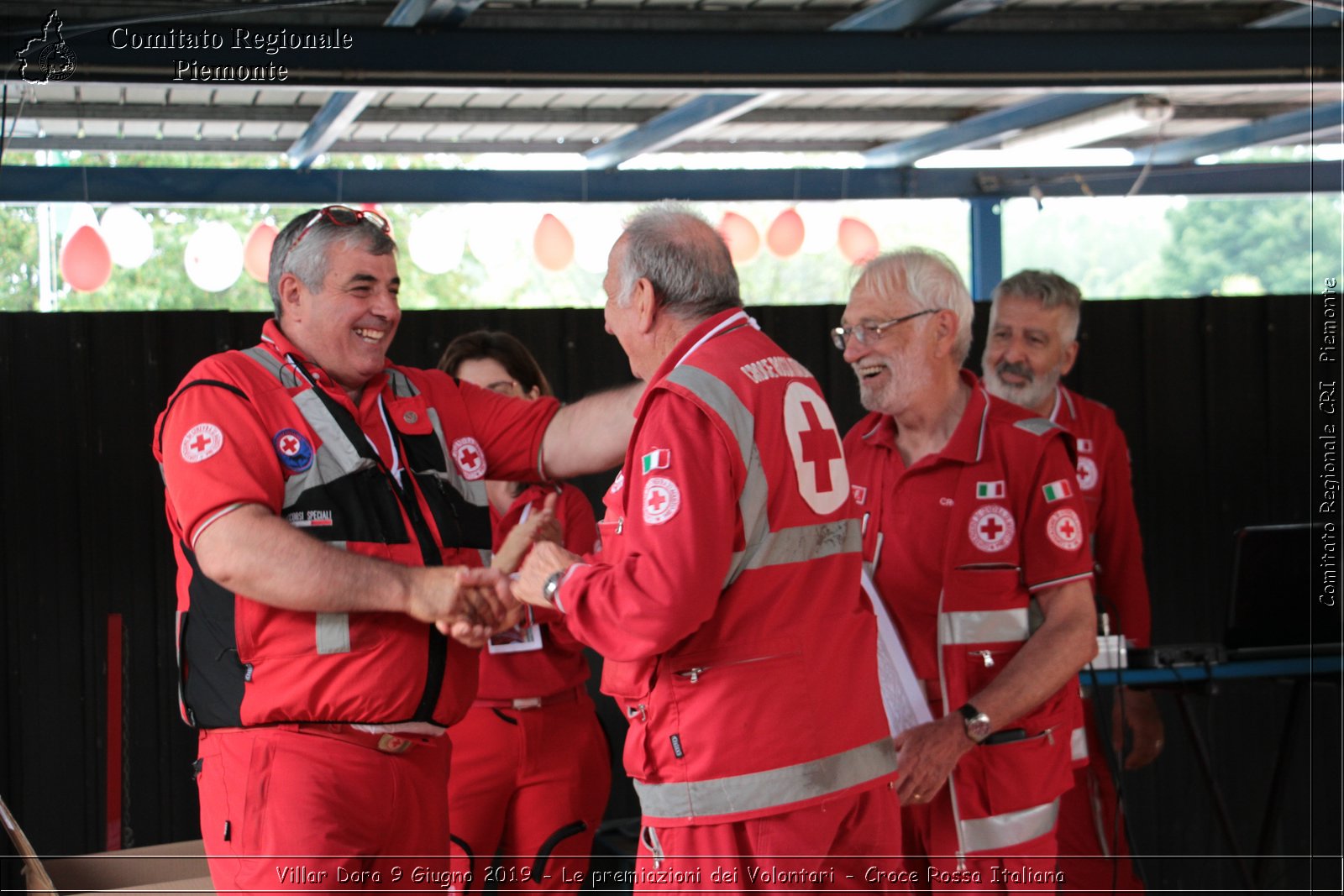 Villar Dora 9 Giugno 2019 - Le premiazioni dei Volontari - Croce Rossa Italiana - Comitato Regionale del Piemonte