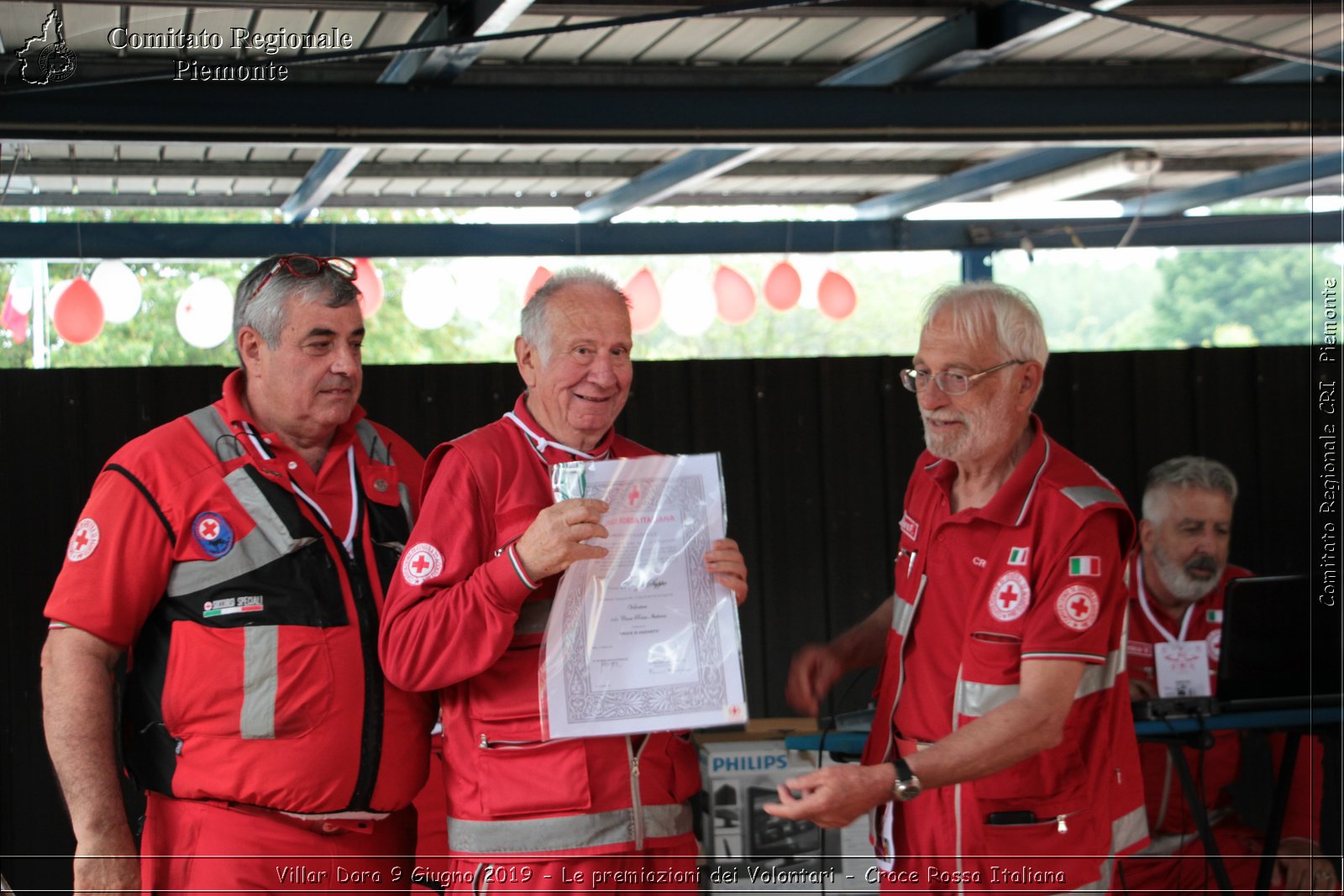 Villar Dora 9 Giugno 2019 - Le premiazioni dei Volontari - Croce Rossa Italiana - Comitato Regionale del Piemonte