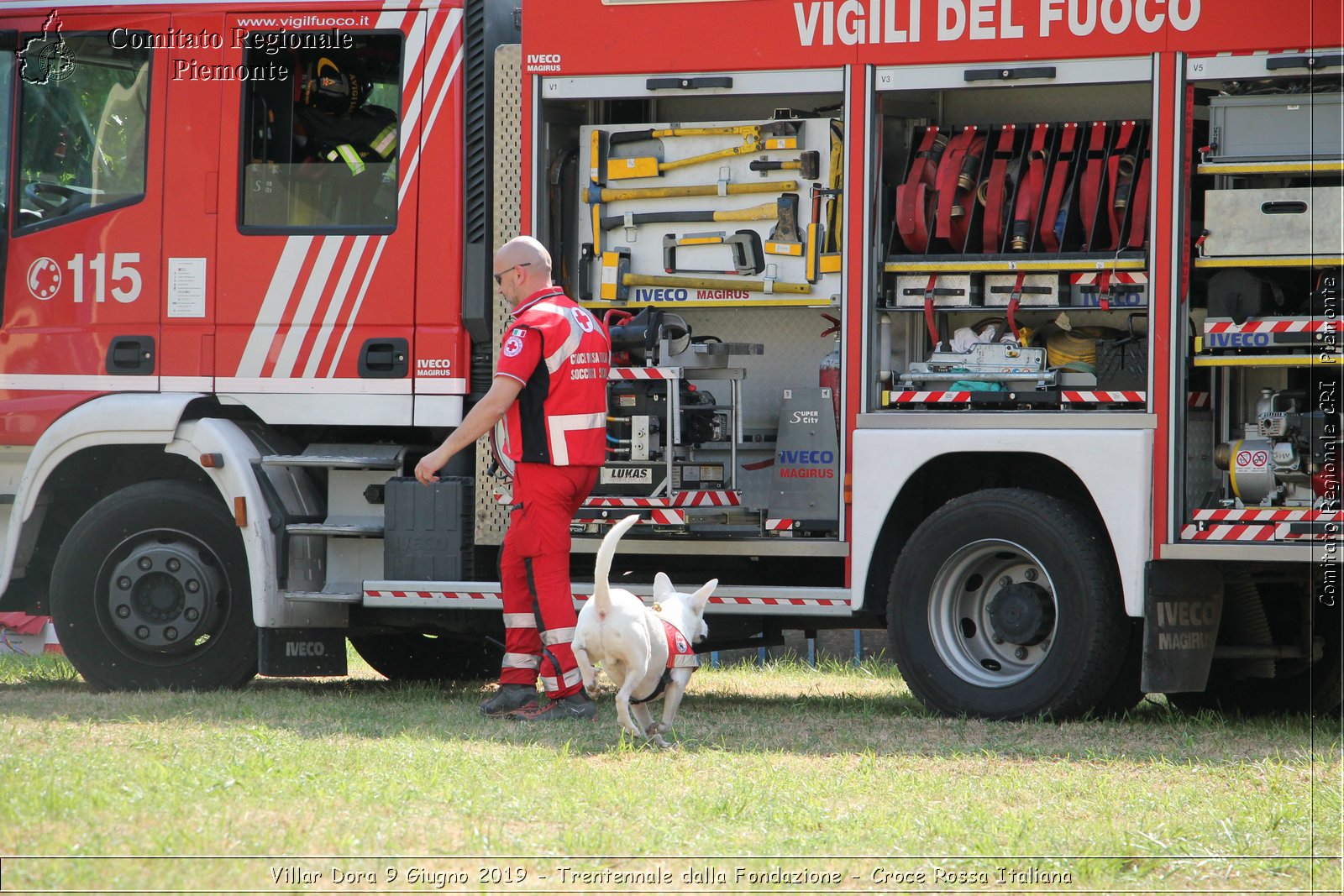 Villar Dora 9 Giugno 2019 - Trentennale dalla Fondazione - Croce Rossa Italiana - Comitato Regionale del Piemonte