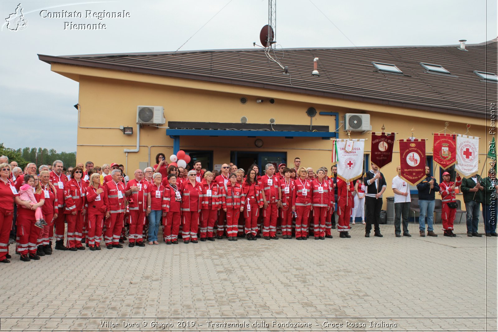 Villar Dora 9 Giugno 2019 - Trentennale dalla Fondazione - Croce Rossa Italiana - Comitato Regionale del Piemonte