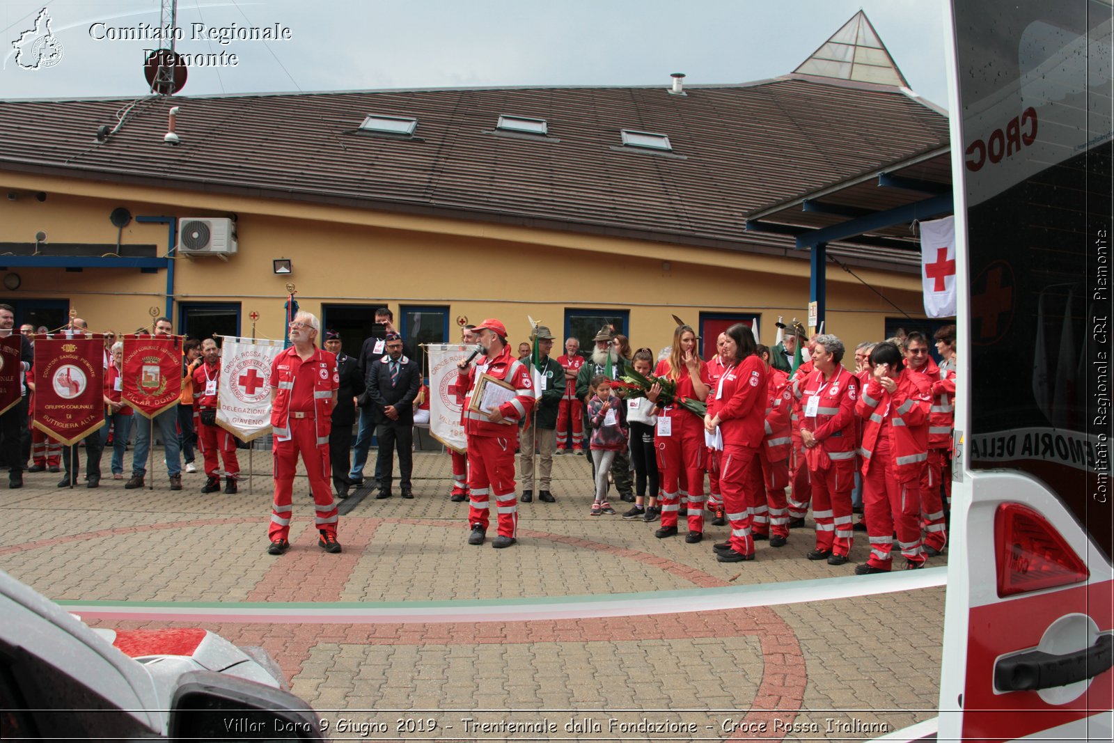 Villar Dora 9 Giugno 2019 - Trentennale dalla Fondazione - Croce Rossa Italiana - Comitato Regionale del Piemonte