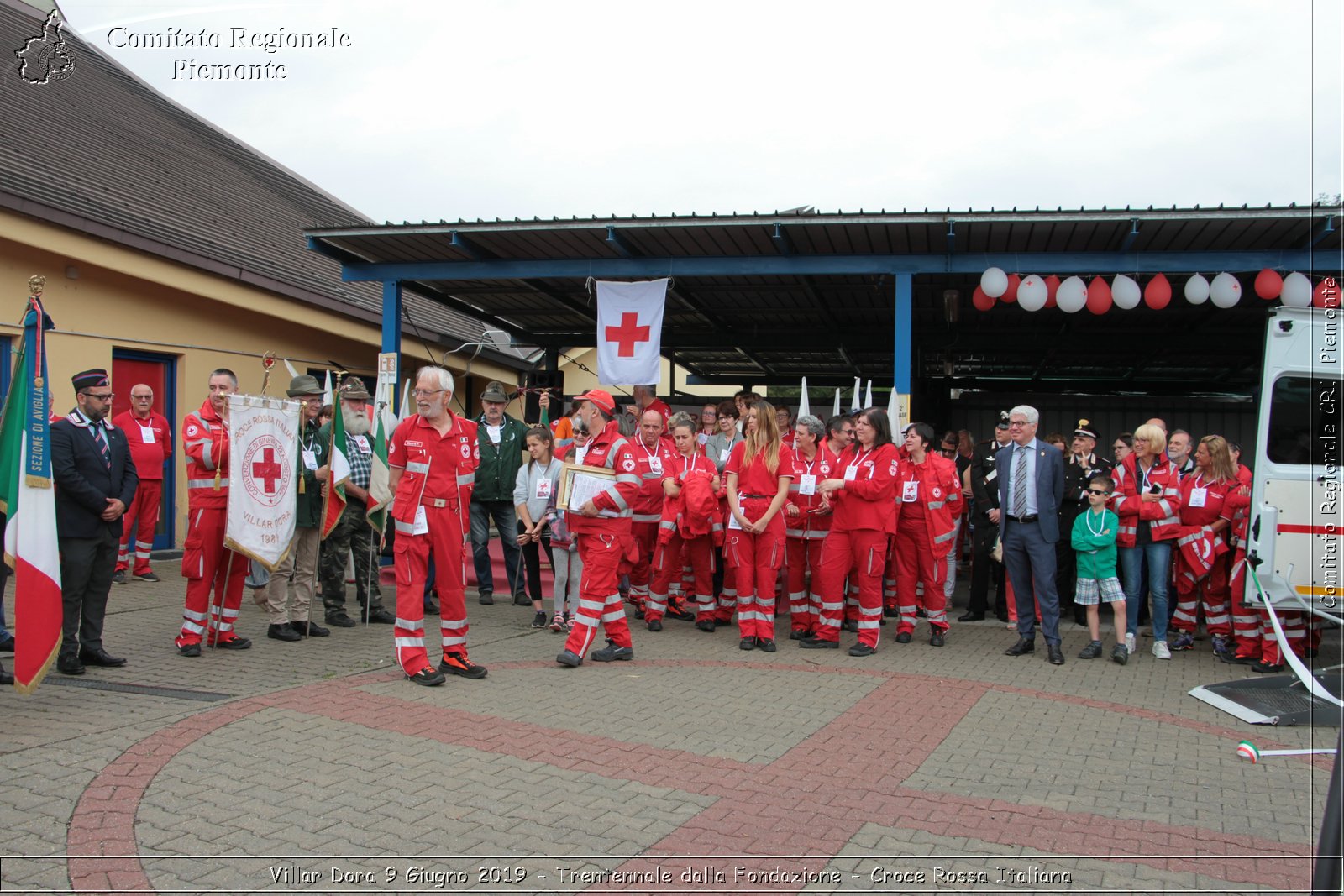 Villar Dora 9 Giugno 2019 - Trentennale dalla Fondazione - Croce Rossa Italiana - Comitato Regionale del Piemonte