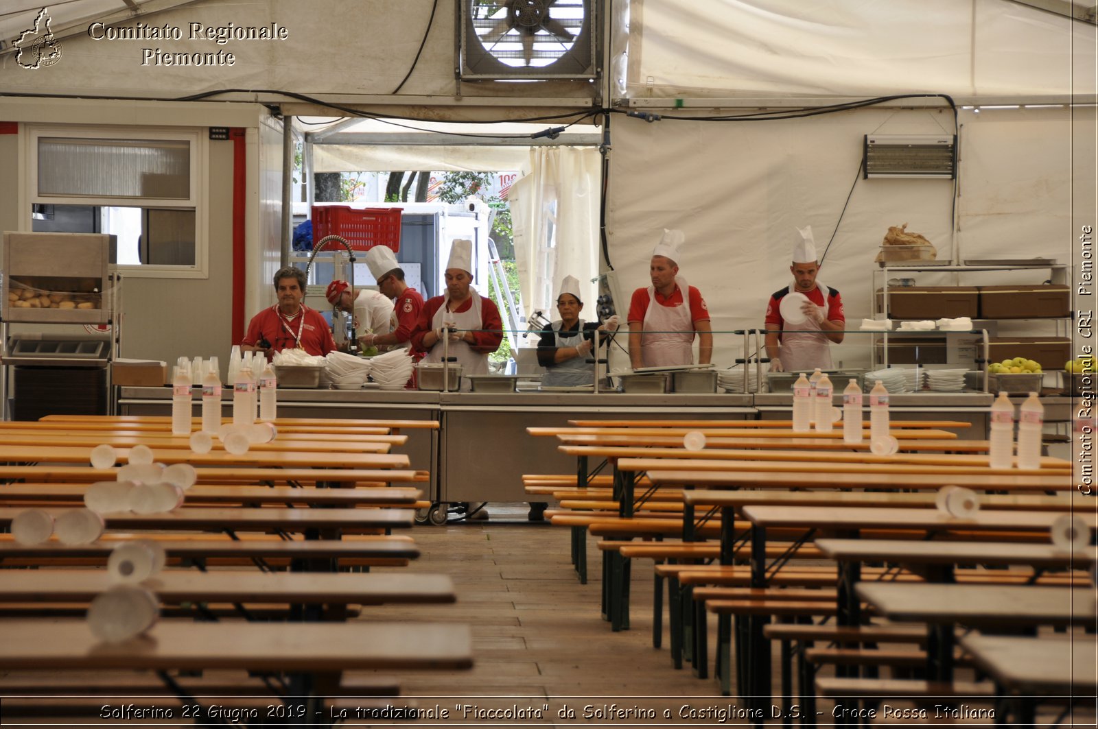 Solferino 22 Giugno 2019 - La tradizionale "Fiaccolata" da Solferino a Castiglione D.S. - Croce Rossa Italiana - Comitato Regionale del Piemonte