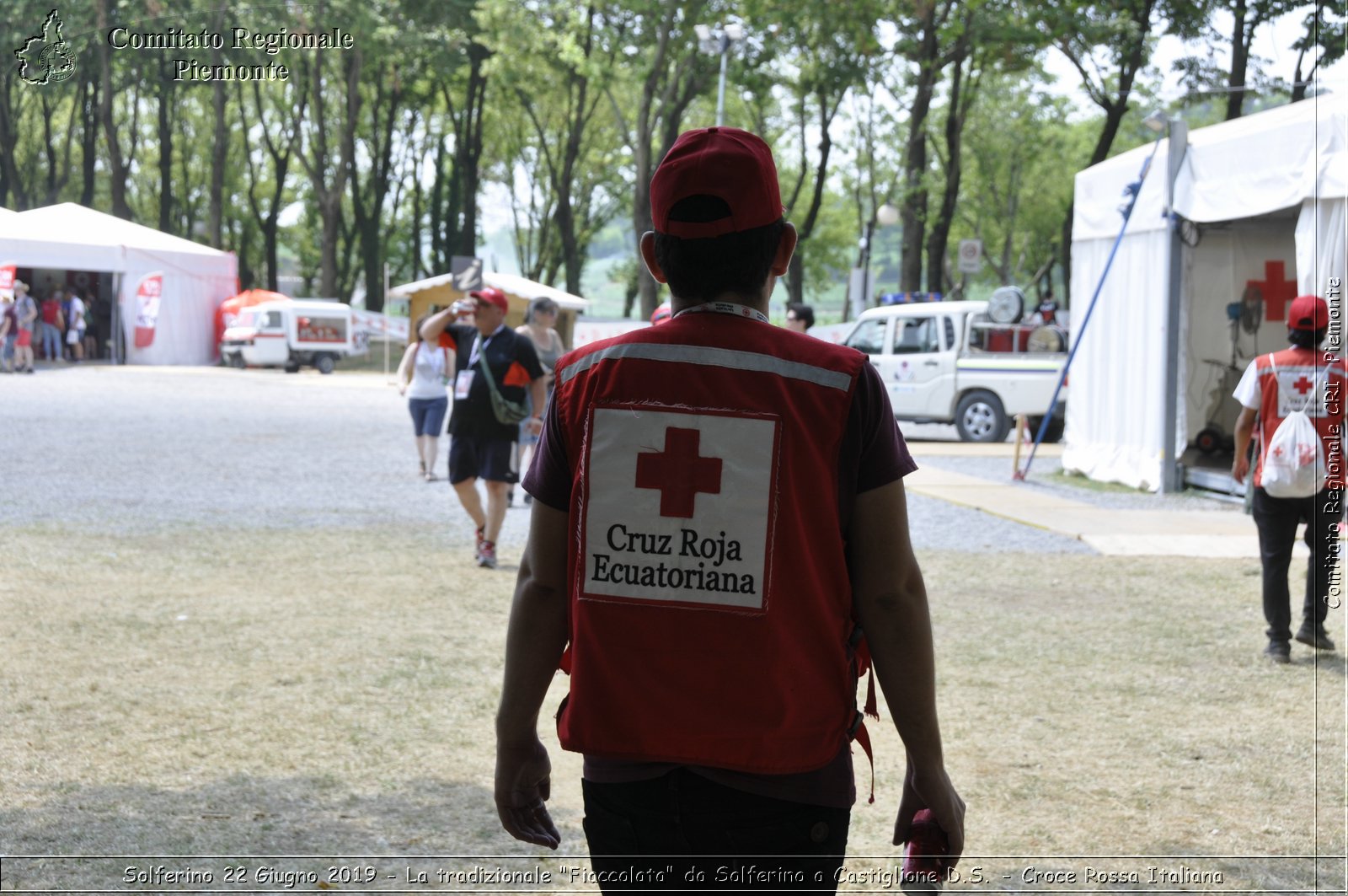 Solferino 22 Giugno 2019 - La tradizionale "Fiaccolata" da Solferino a Castiglione D.S. - Croce Rossa Italiana - Comitato Regionale del Piemonte