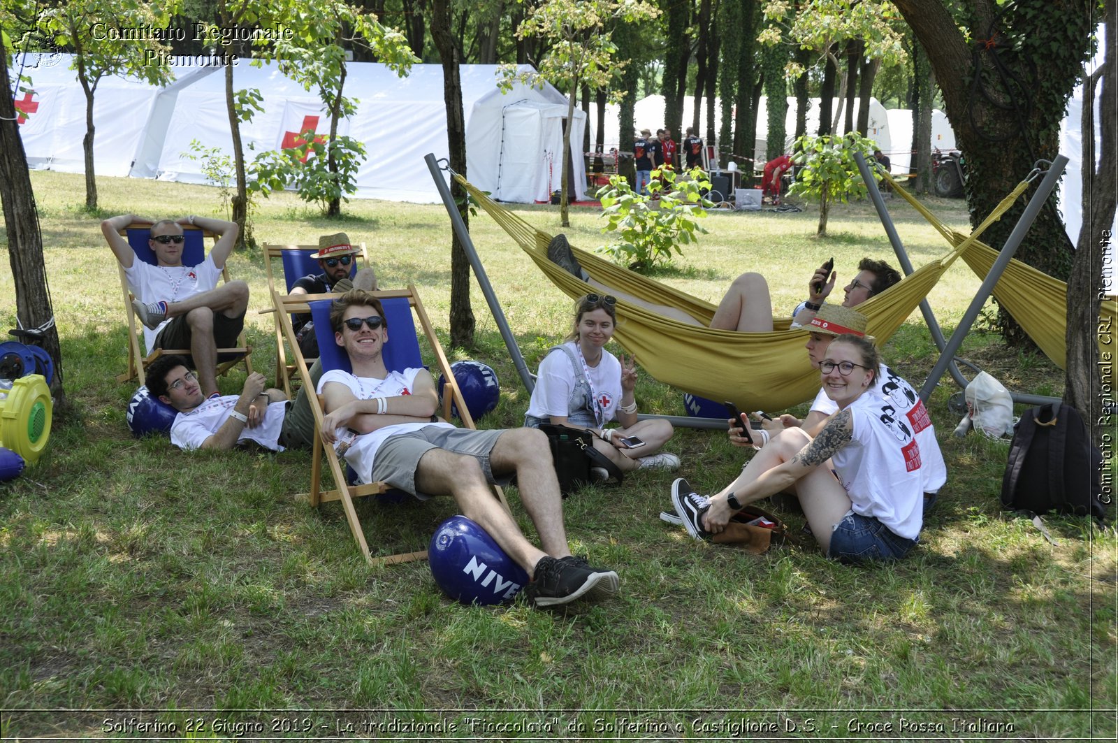 Solferino 22 Giugno 2019 - La tradizionale "Fiaccolata" da Solferino a Castiglione D.S. - Croce Rossa Italiana - Comitato Regionale del Piemonte