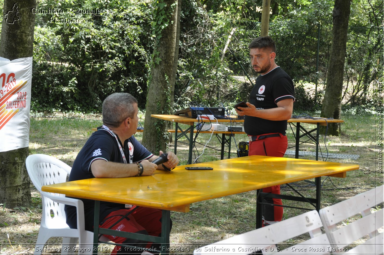 Solferino 22 Giugno 2019 - La tradizionale "Fiaccolata" da Solferino a Castiglione D.S. - Croce Rossa Italiana - Comitato Regionale del Piemonte