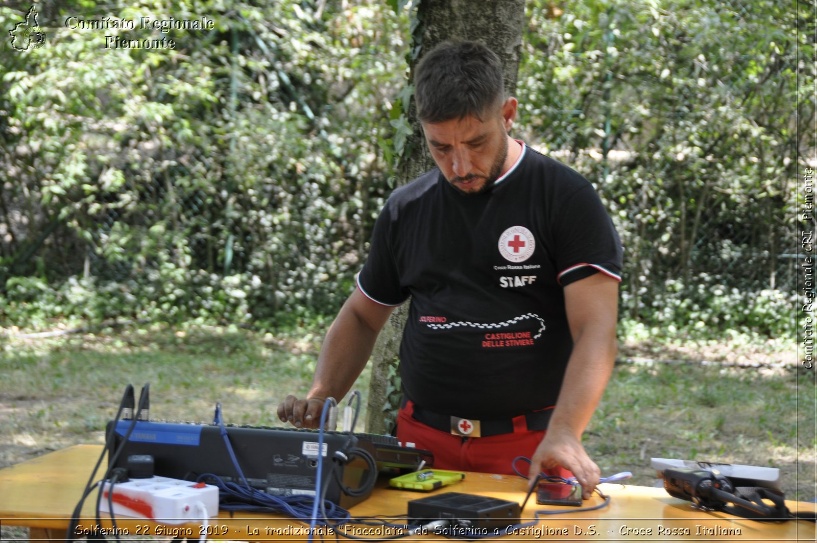 Solferino 22 Giugno 2019 - La tradizionale "Fiaccolata" da Solferino a Castiglione D.S. - Croce Rossa Italiana - Comitato Regionale del Piemonte