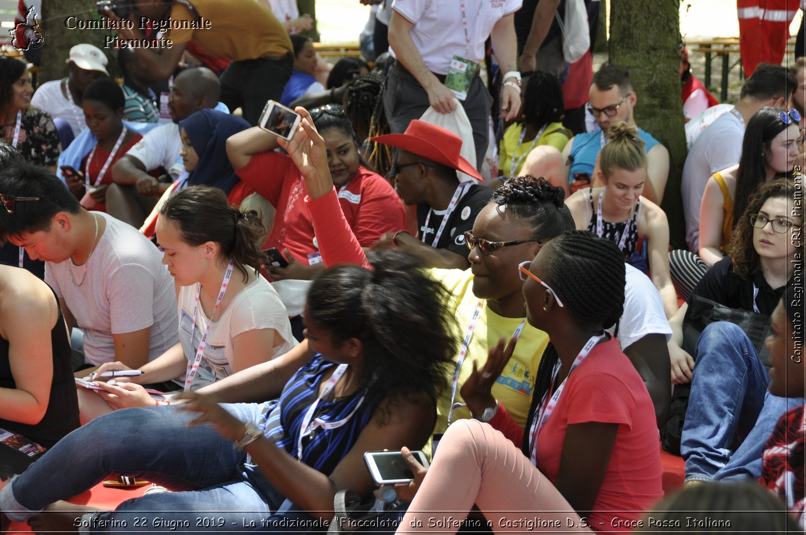 Solferino 22 Giugno 2019 - La tradizionale "Fiaccolata" da Solferino a Castiglione D.S. - Croce Rossa Italiana - Comitato Regionale del Piemonte