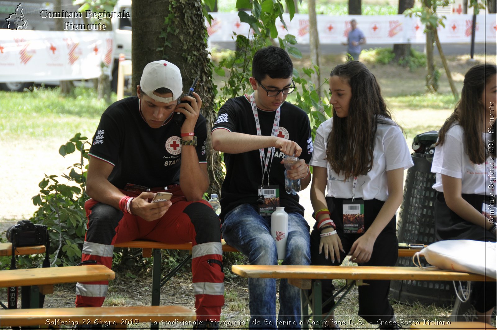 Solferino 22 Giugno 2019 - La tradizionale "Fiaccolata" da Solferino a Castiglione D.S. - Croce Rossa Italiana - Comitato Regionale del Piemonte