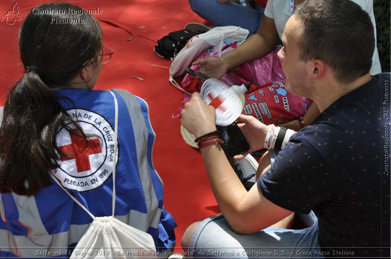 Solferino 22 Giugno 2019 - La tradizionale "Fiaccolata" da Solferino a Castiglione D.S. - Croce Rossa Italiana - Comitato Regionale del Piemonte