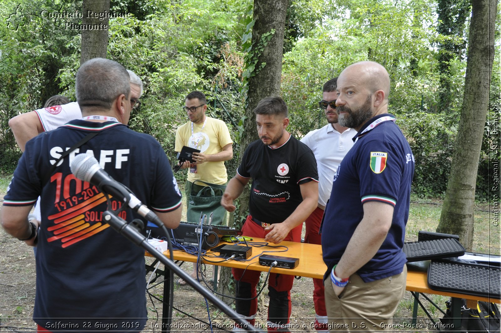 Solferino 22 Giugno 2019 - La tradizionale "Fiaccolata" da Solferino a Castiglione D.S. - Croce Rossa Italiana - Comitato Regionale del Piemonte