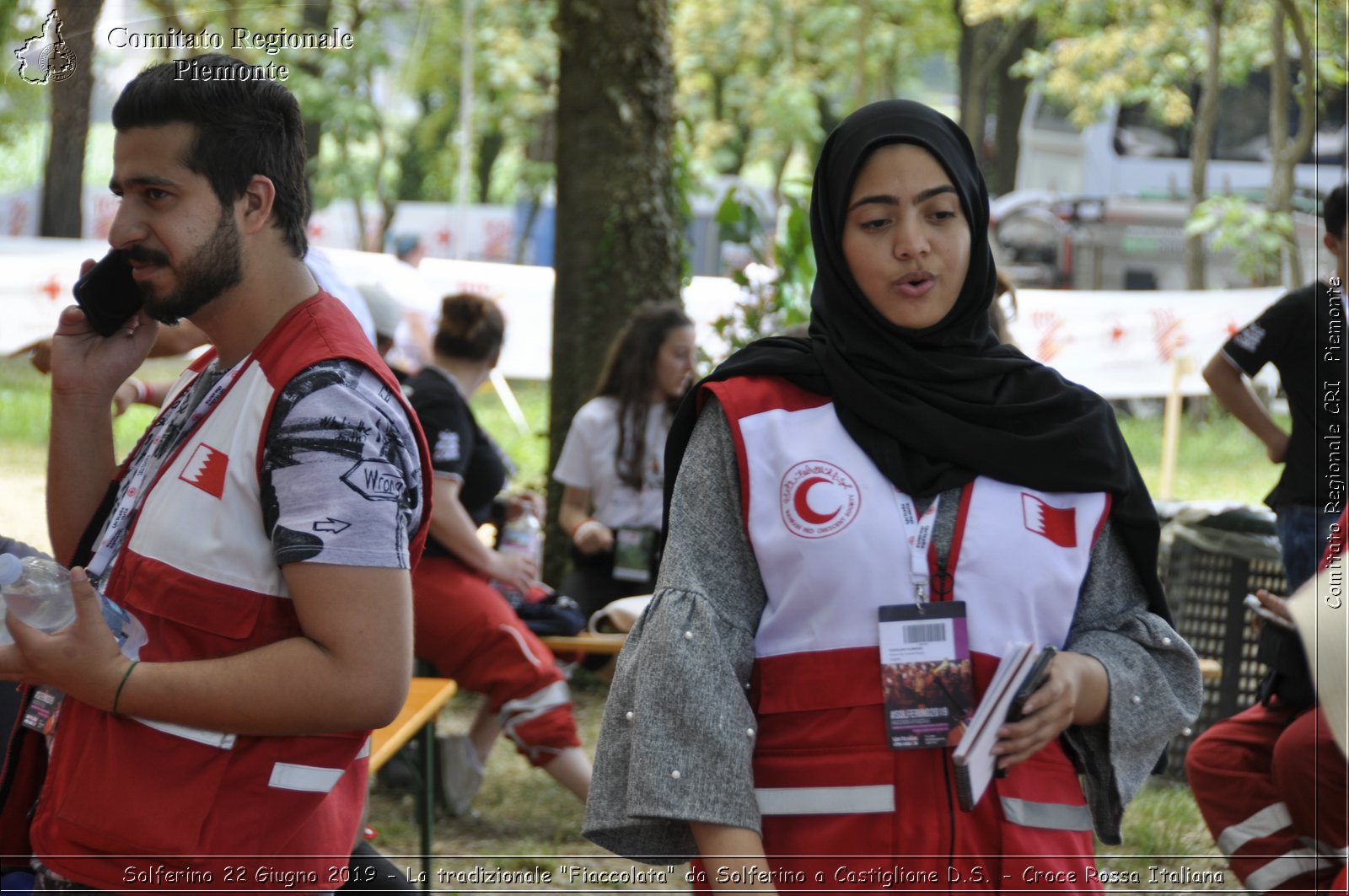 Solferino 22 Giugno 2019 - La tradizionale "Fiaccolata" da Solferino a Castiglione D.S. - Croce Rossa Italiana - Comitato Regionale del Piemonte