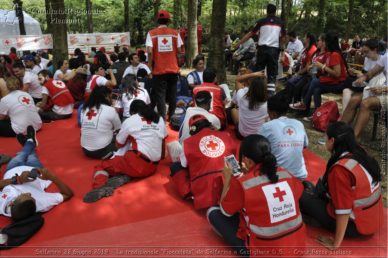 Solferino 22 Giugno 2019 - La tradizionale "Fiaccolata" da Solferino a Castiglione D.S. - Croce Rossa Italiana - Comitato Regionale del Piemonte