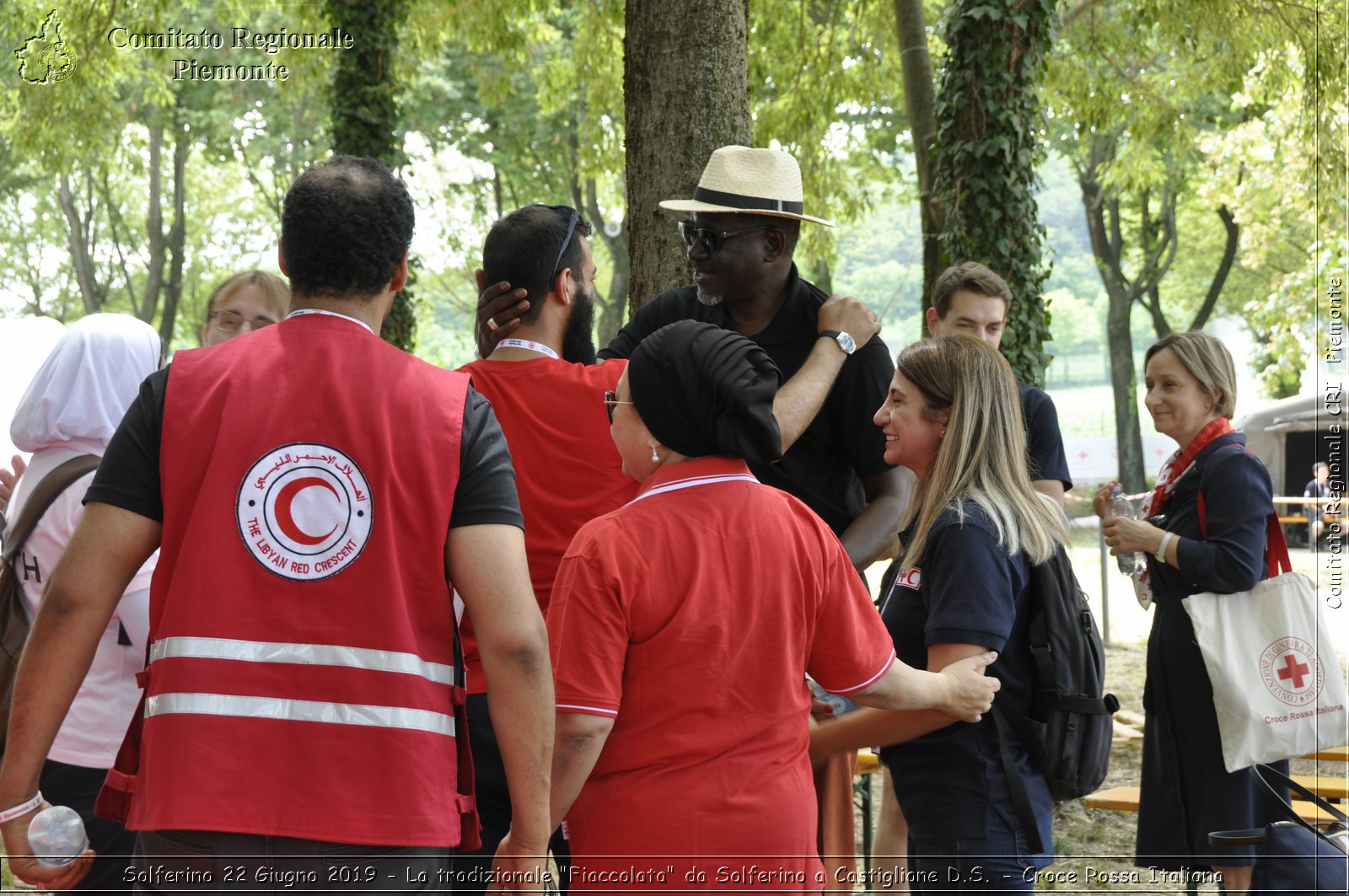 Solferino 22 Giugno 2019 - La tradizionale "Fiaccolata" da Solferino a Castiglione D.S. - Croce Rossa Italiana - Comitato Regionale del Piemonte