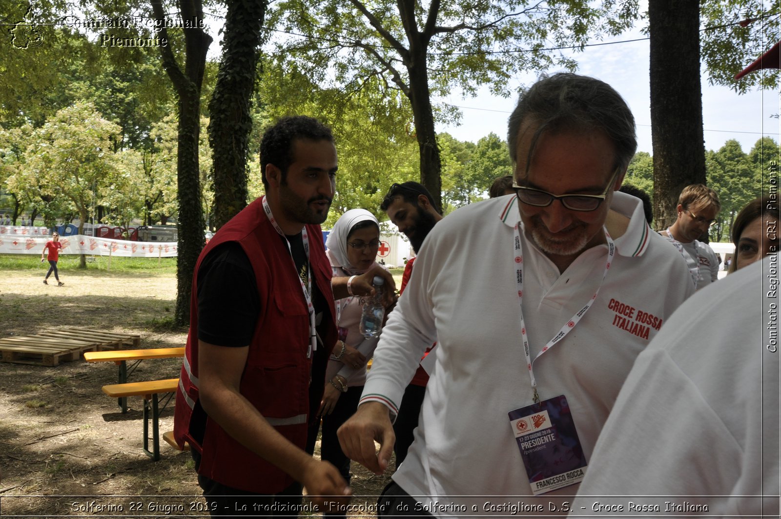 Solferino 22 Giugno 2019 - La tradizionale "Fiaccolata" da Solferino a Castiglione D.S. - Croce Rossa Italiana - Comitato Regionale del Piemonte